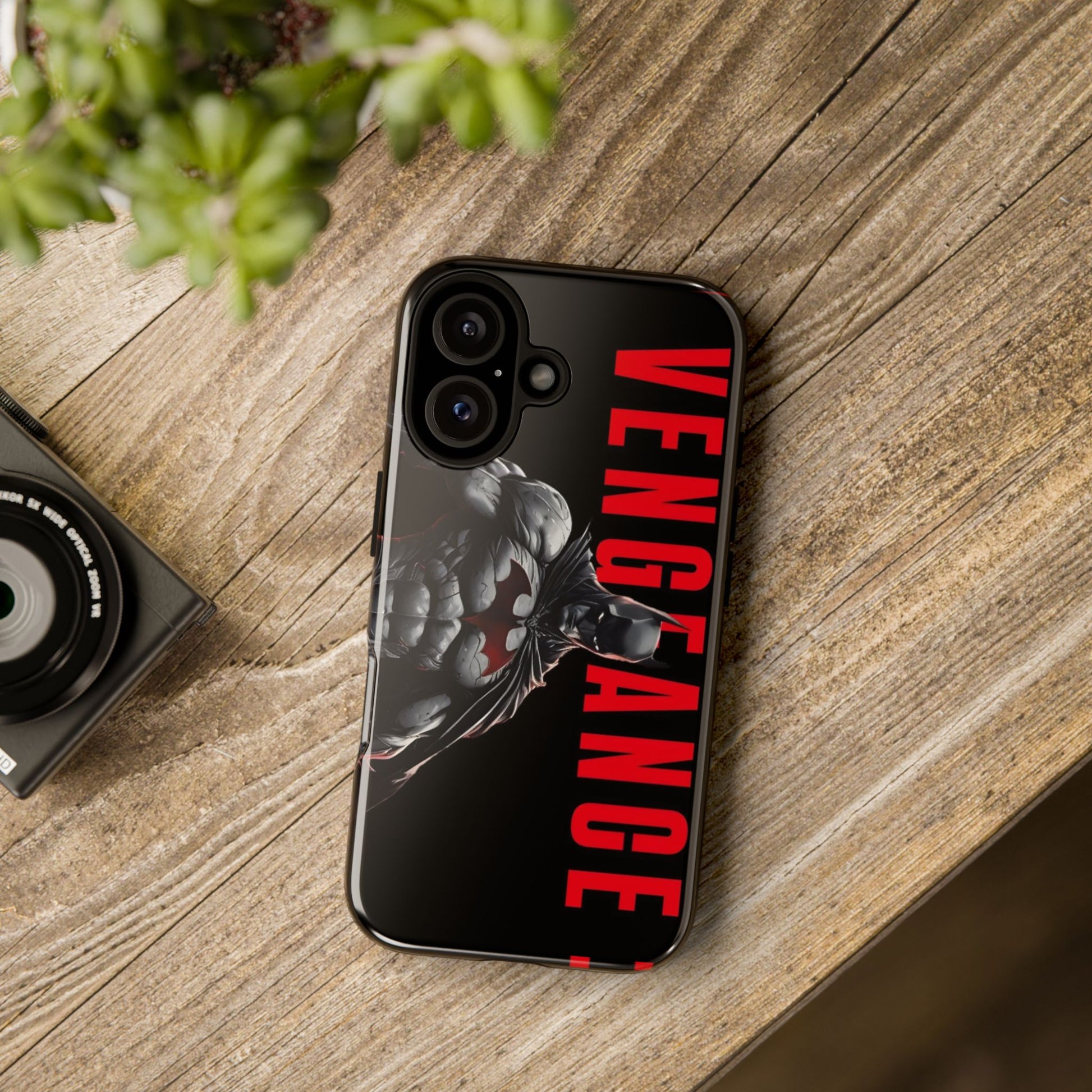 DC Comics Batman Vengence Tough Cases for iPhones, Samsung, and Pixel