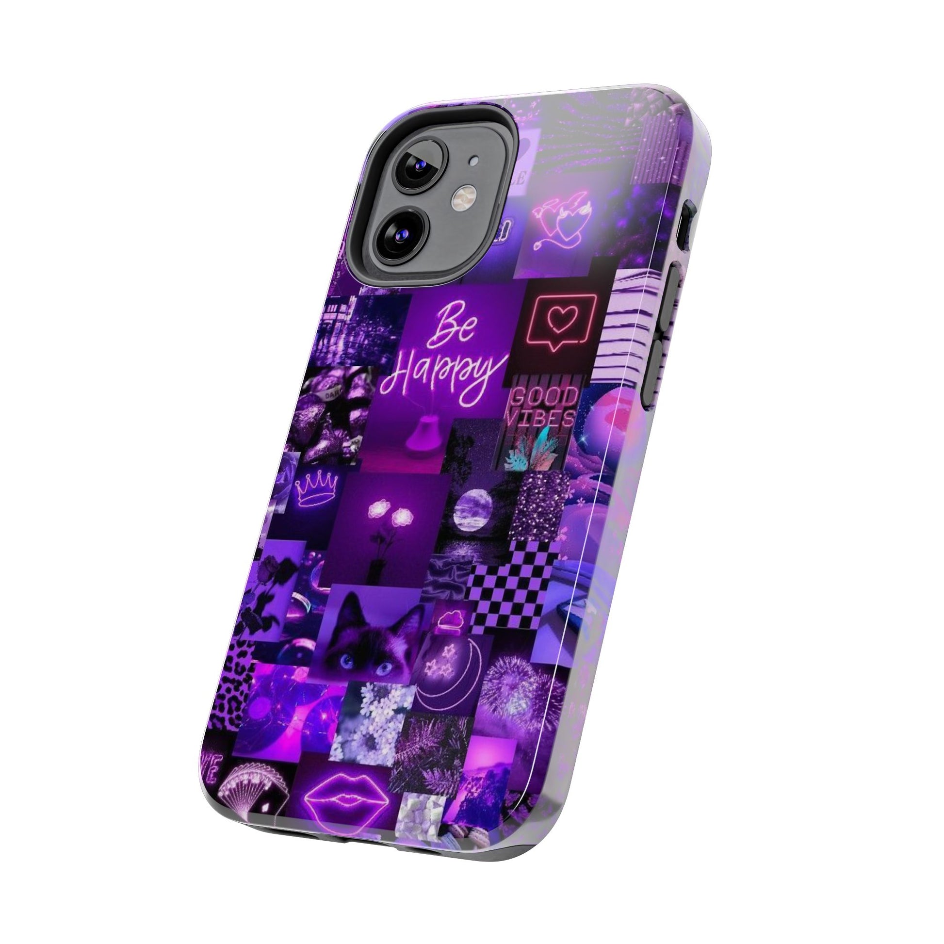 Be Happy Themed Tough Phone Cases for Iphones & Samsung Phones