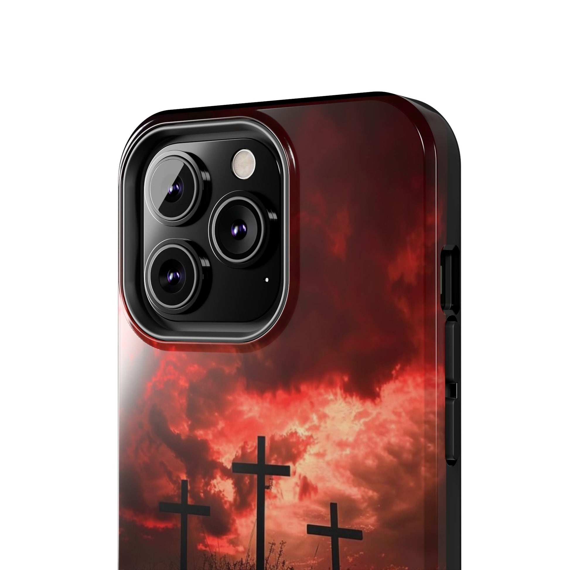 Crosses at Golgotha Christian Cases for iPhones & Samsung Phones