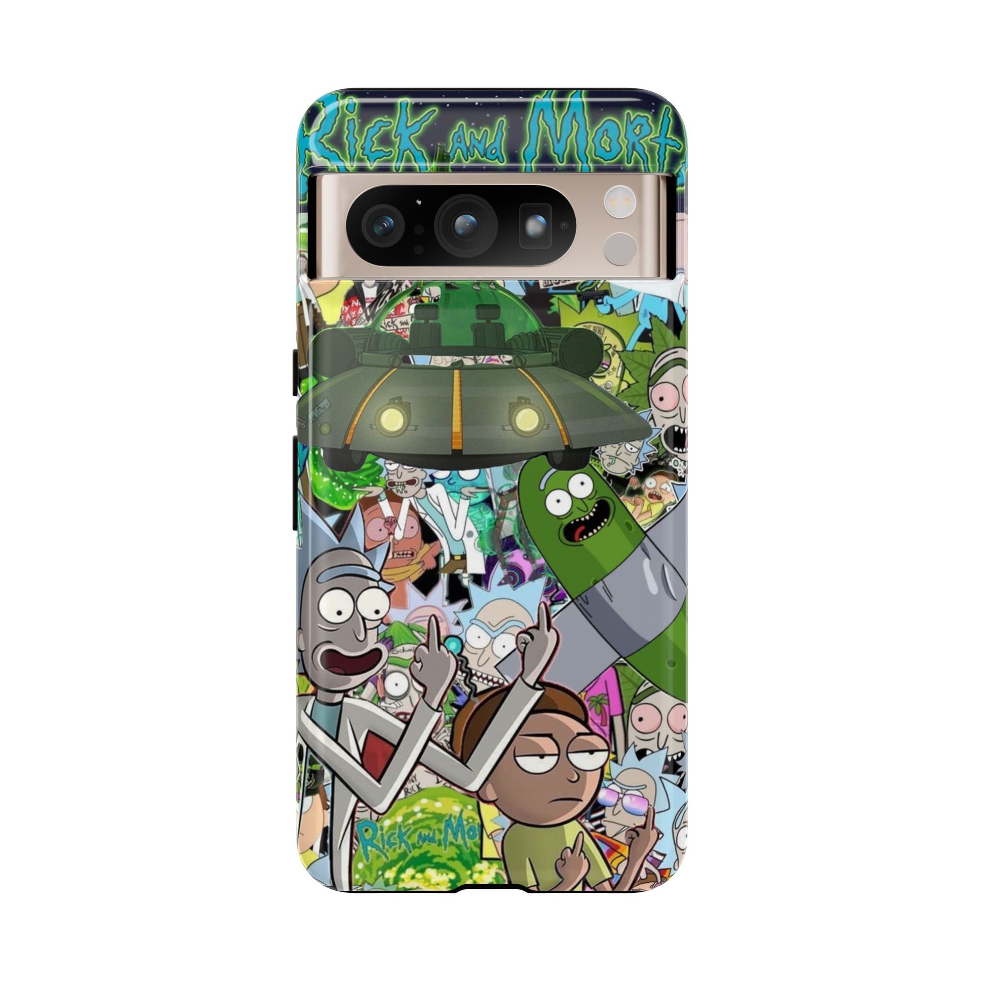 Rick and Morty Phone Case, Tough Cases for iPhones, Samsung, and Pixel