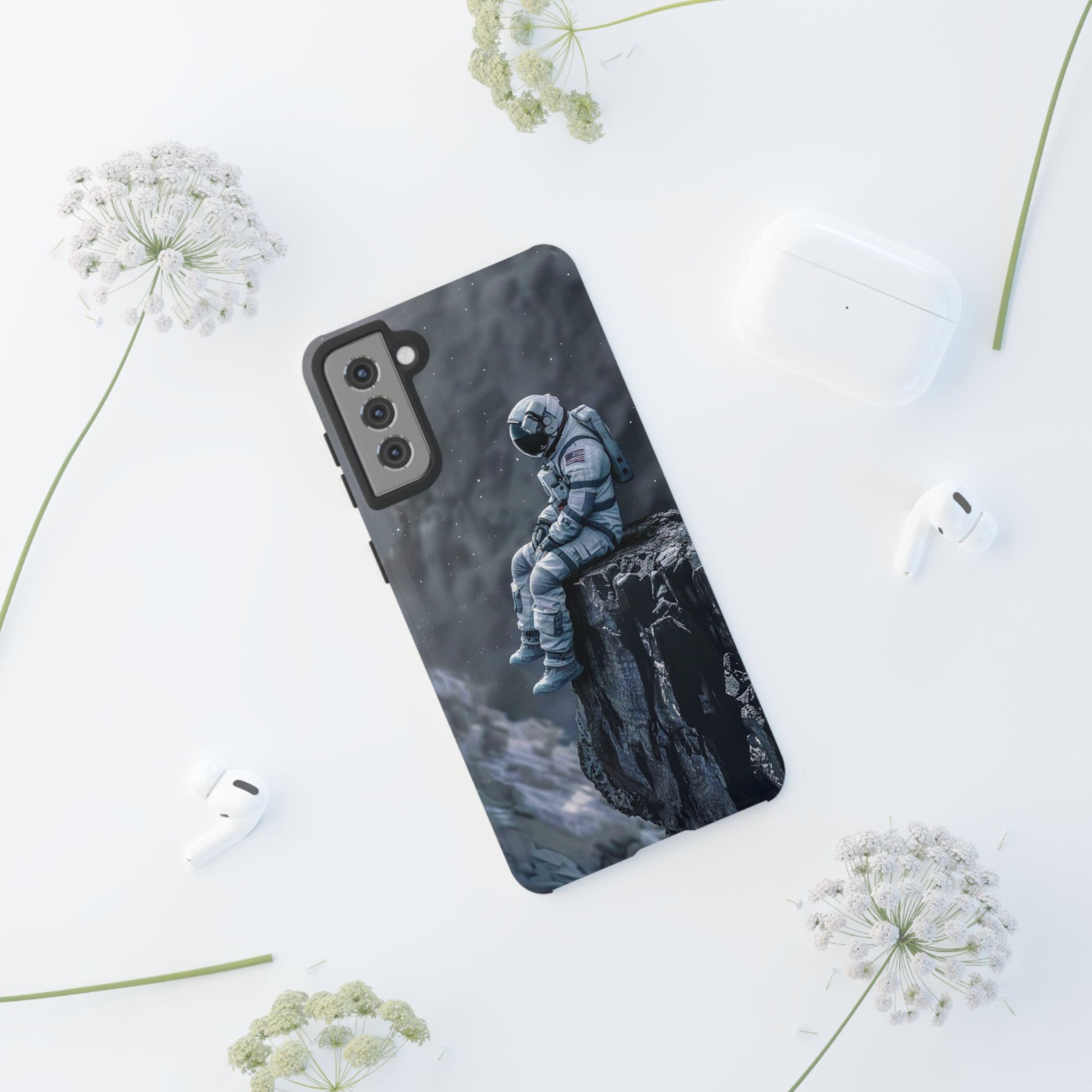 Cool Astronaut Tough Cases for iPhones, Samsung, and Pixel