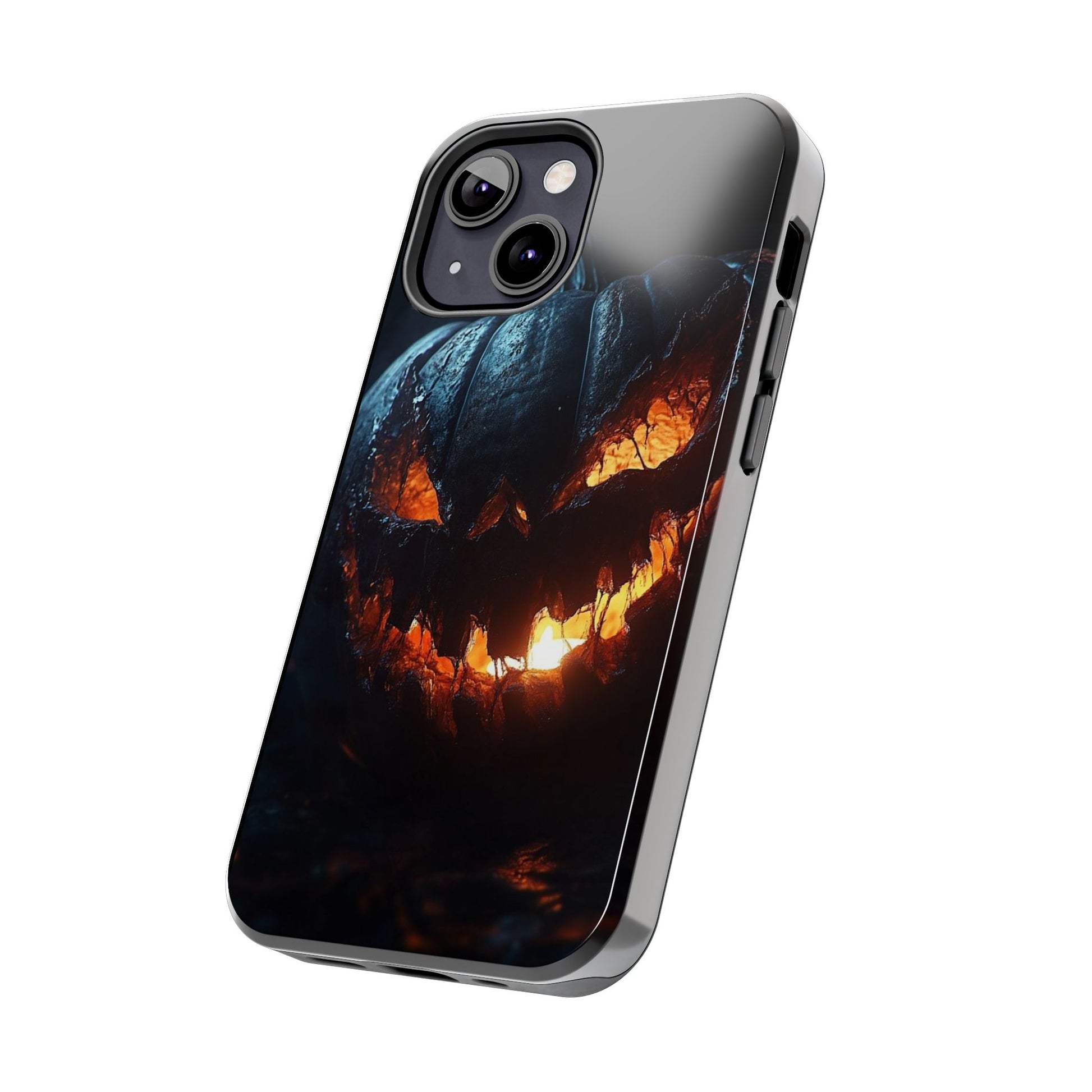 Scary Pumpkin Halloween Theme Phone Cases for iPhones & Samsung Phones