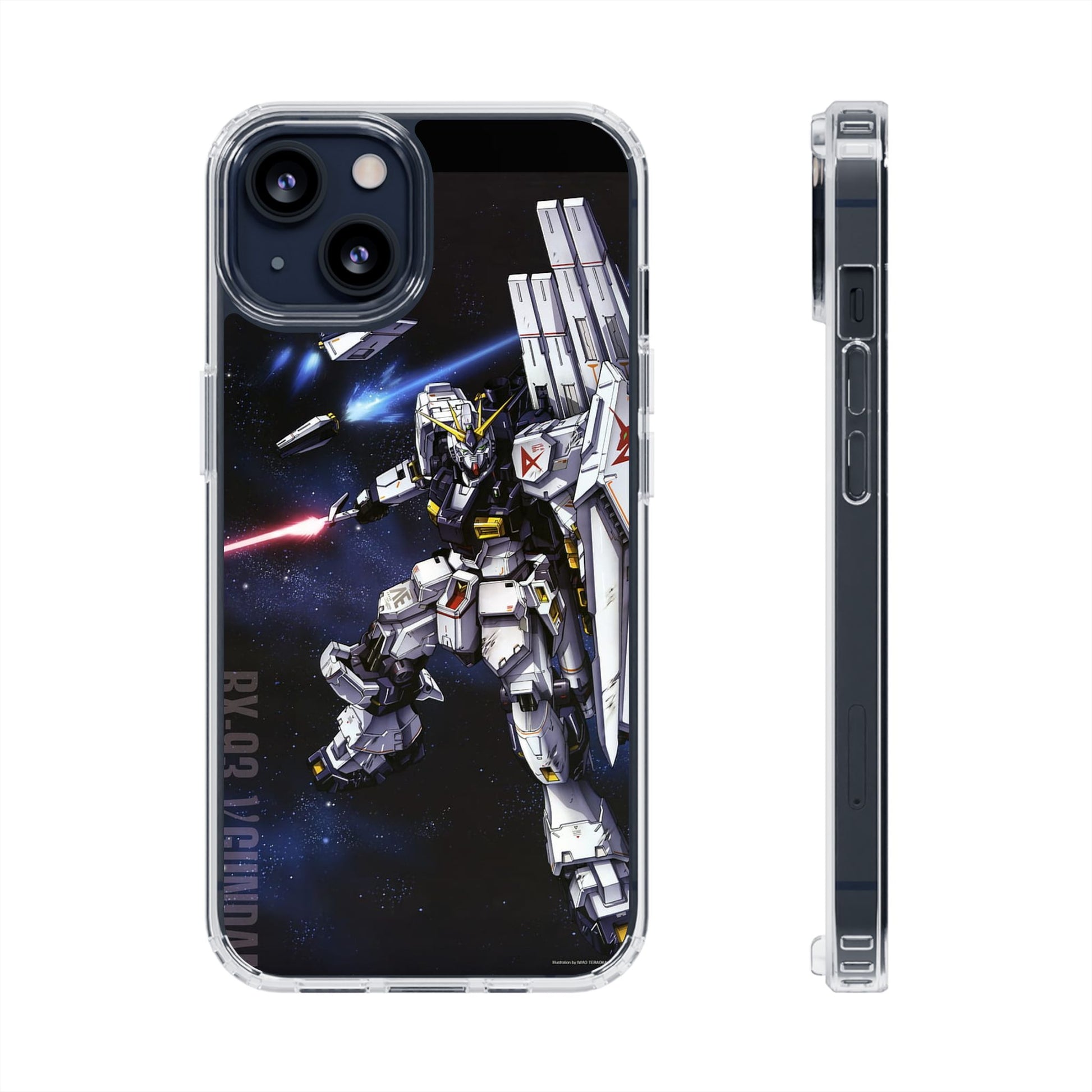 Gundam Mech Warrior Robot Phone Case, Iphone Samsung Cover, Clear Cases