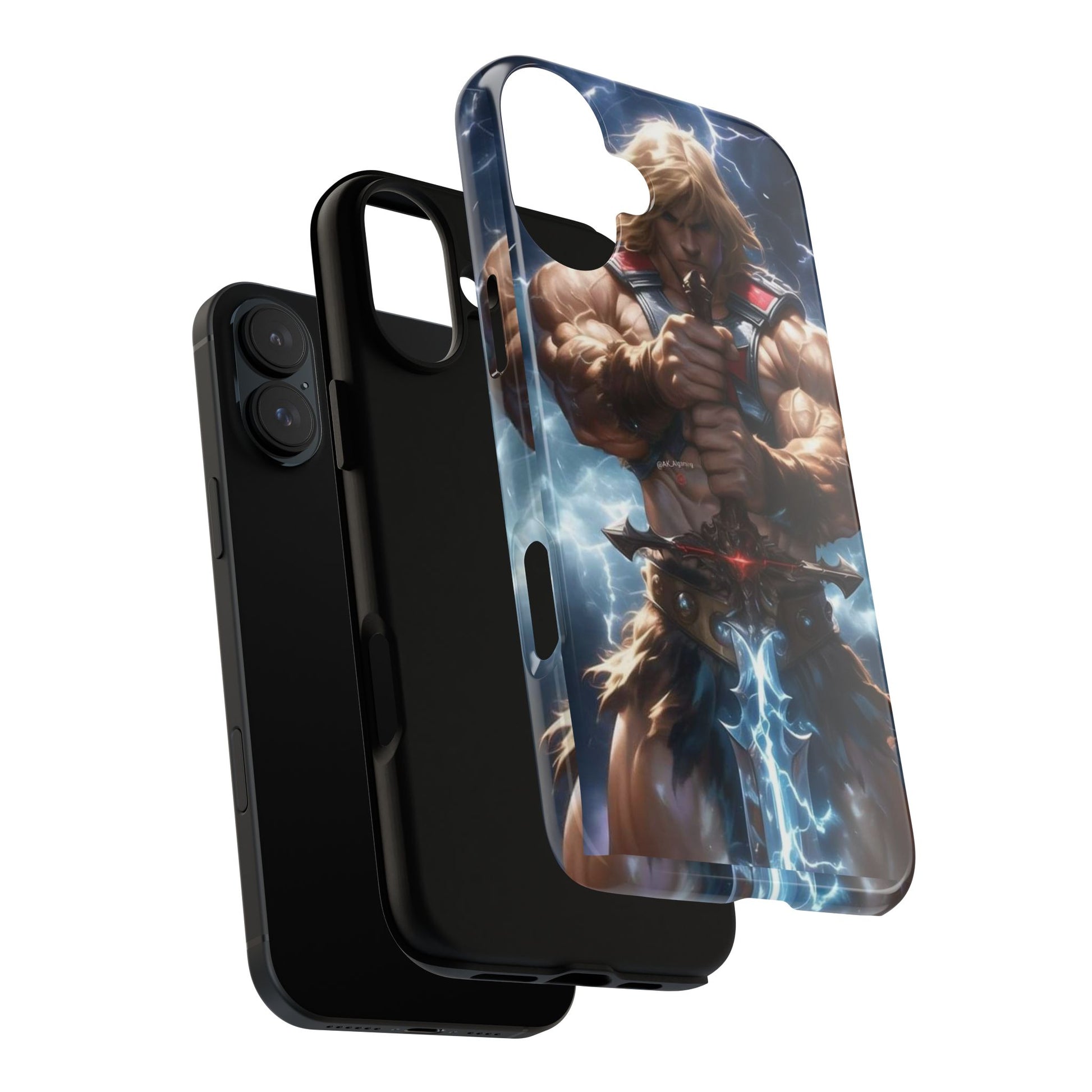 He-Man Masters of the Universe Tough Cases for iPhones, Samsung, and Pixel