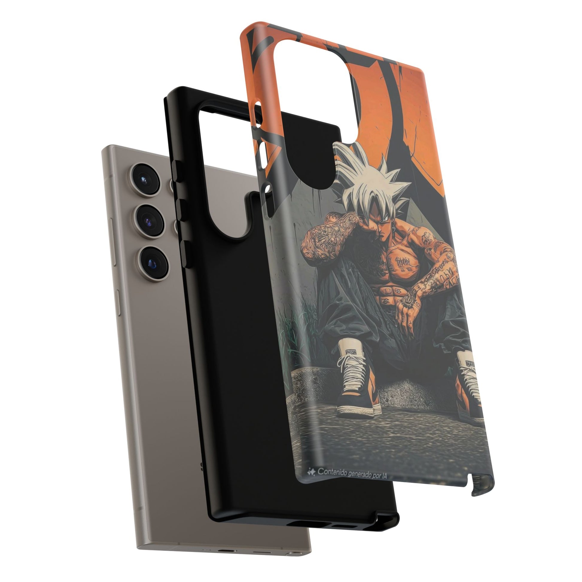 Anime DBZ Thug Tough Cases for iPhones, Samsung, and Pixel