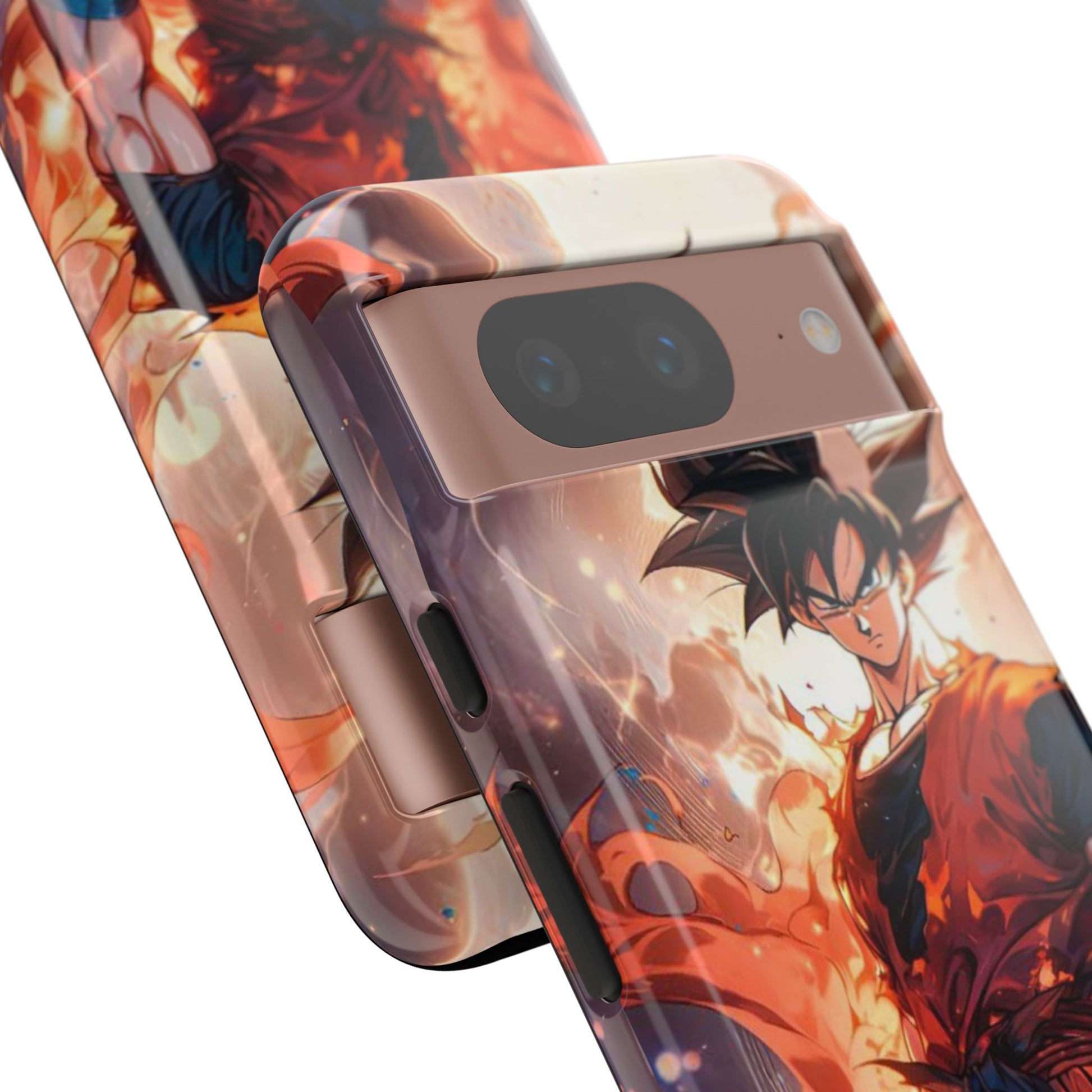 Anime Manga Dragon Ball Z Goku Tough Cases for iPhones, Samsung, and Pixel