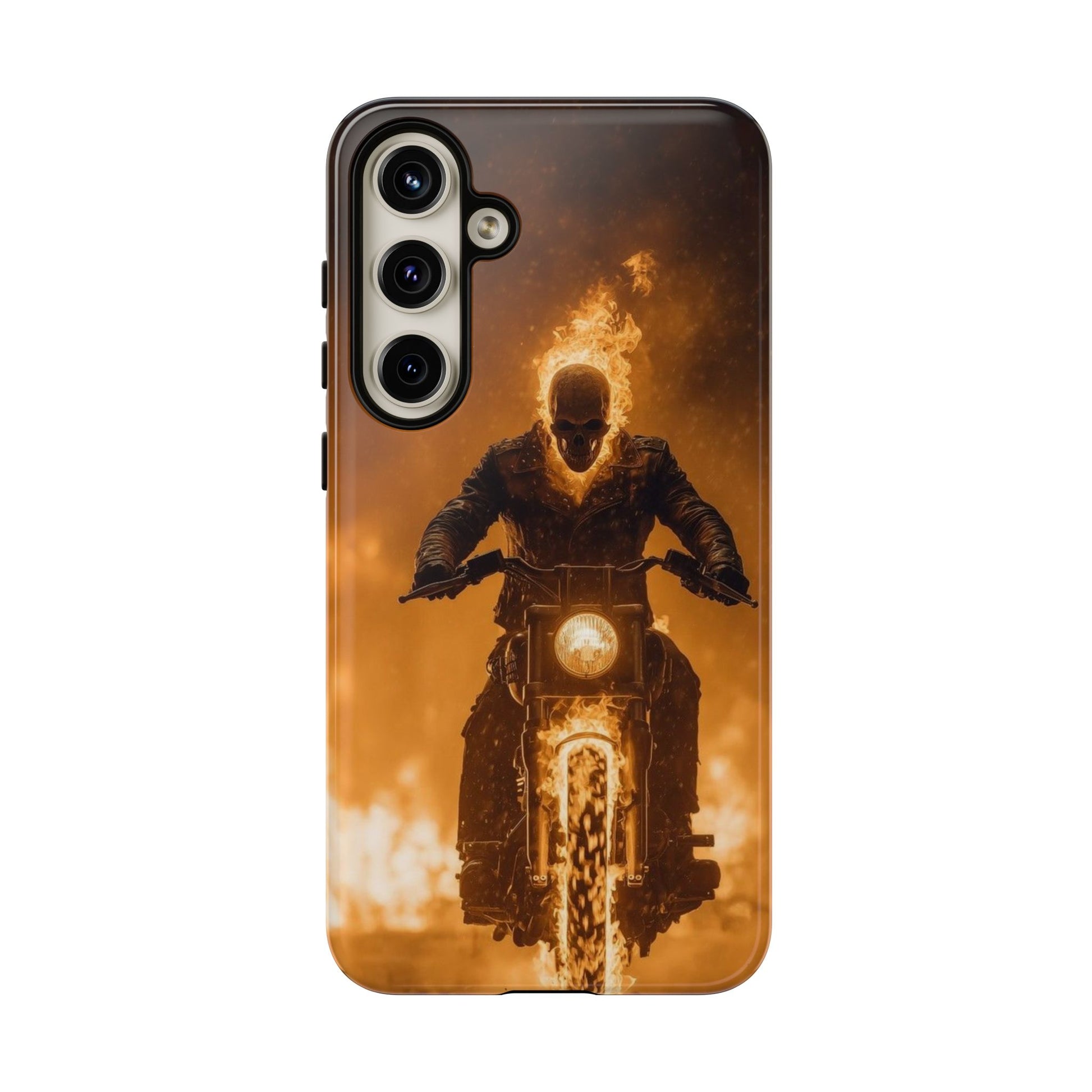 Marvel's Ghostrider Tough Cases for iPhones, Samsung, and Pixel