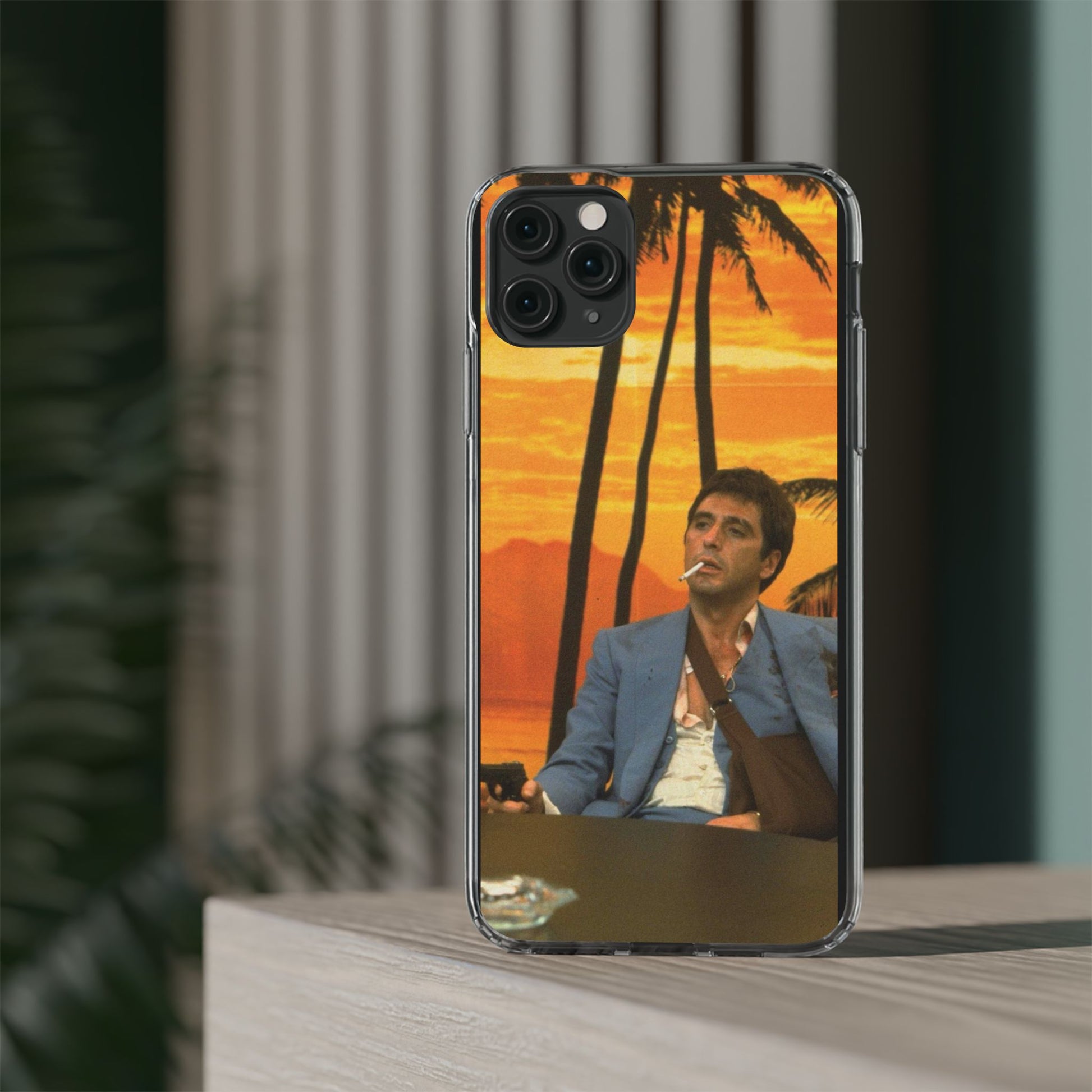 Scarface Movie inspired Protective Iphone and Samsung case