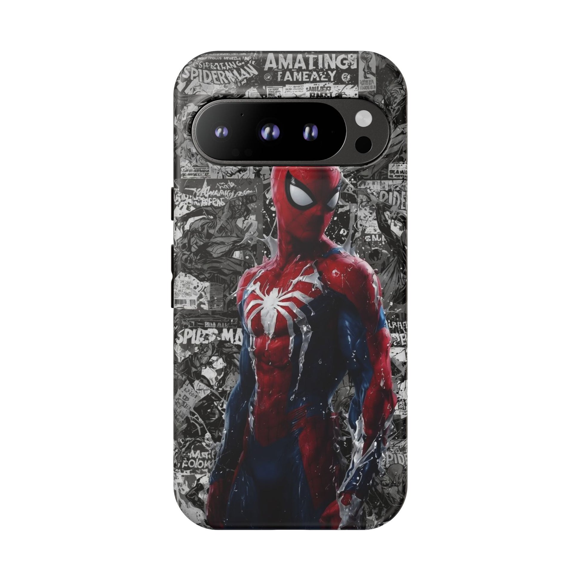 Spiderman Phone Case, Tough Cases for iPhones, Samsung, and Pixel