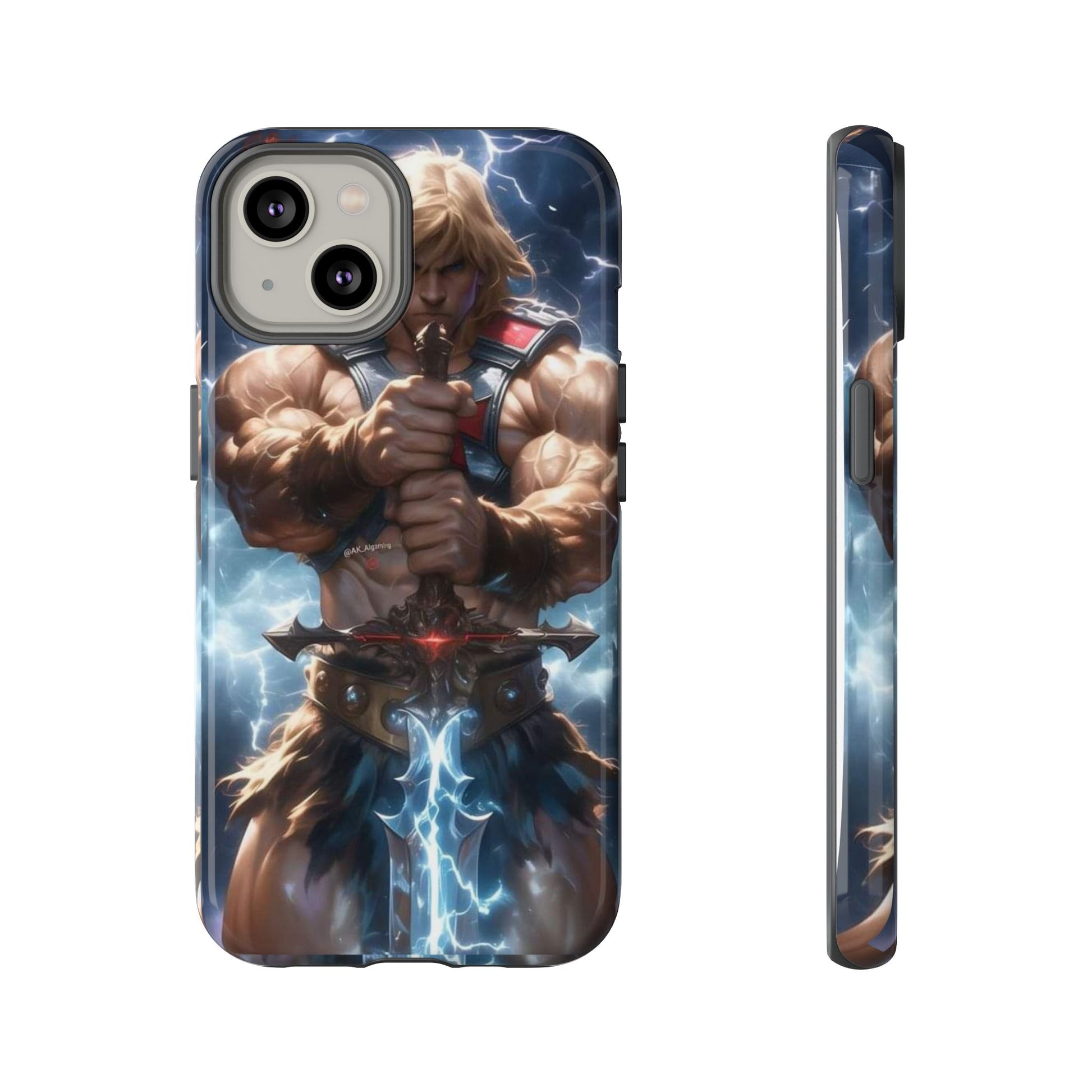 He-Man Masters of the Universe Tough Cases for iPhones, Samsung, and Pixel