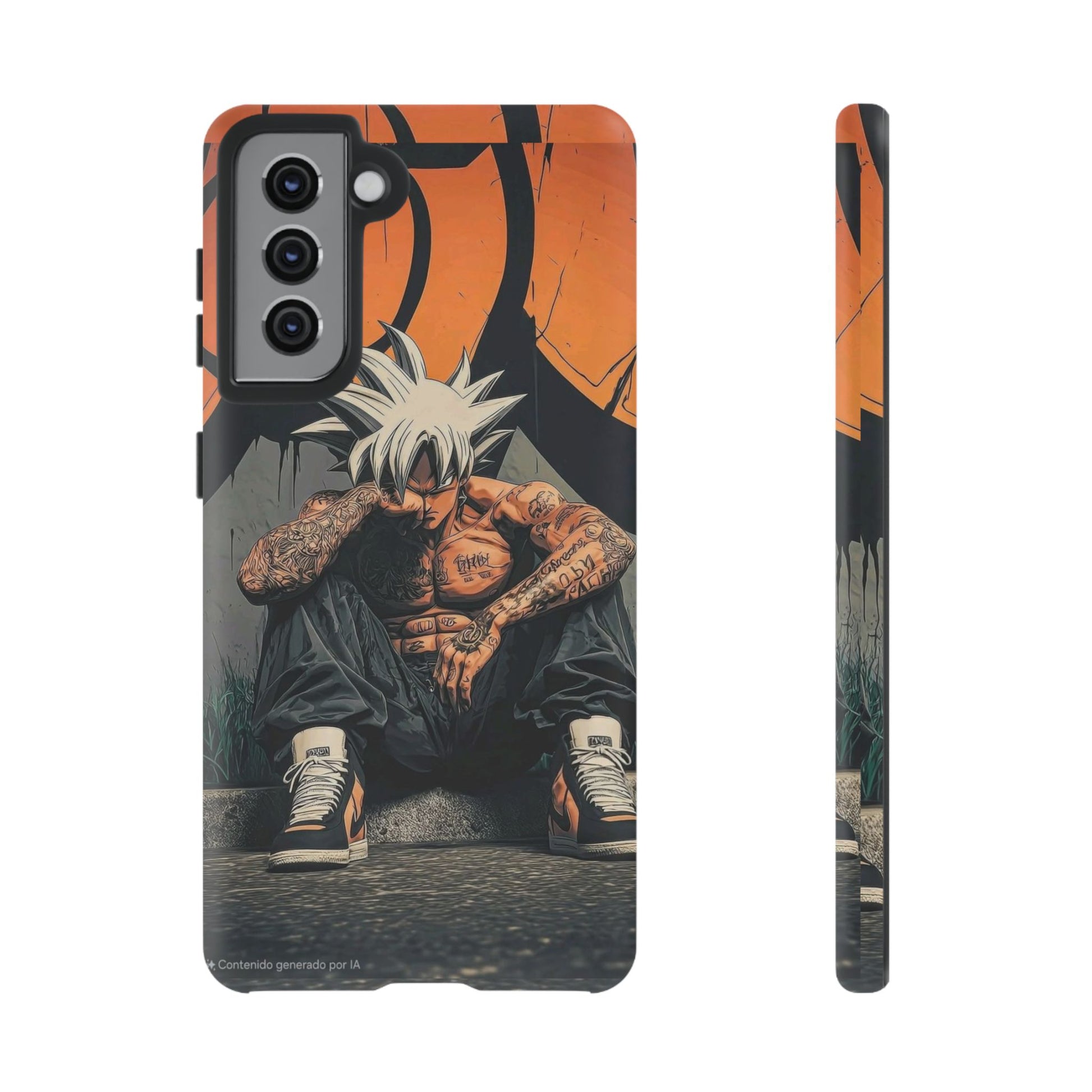 Anime DBZ Thug Tough Cases for iPhones, Samsung, and Pixel