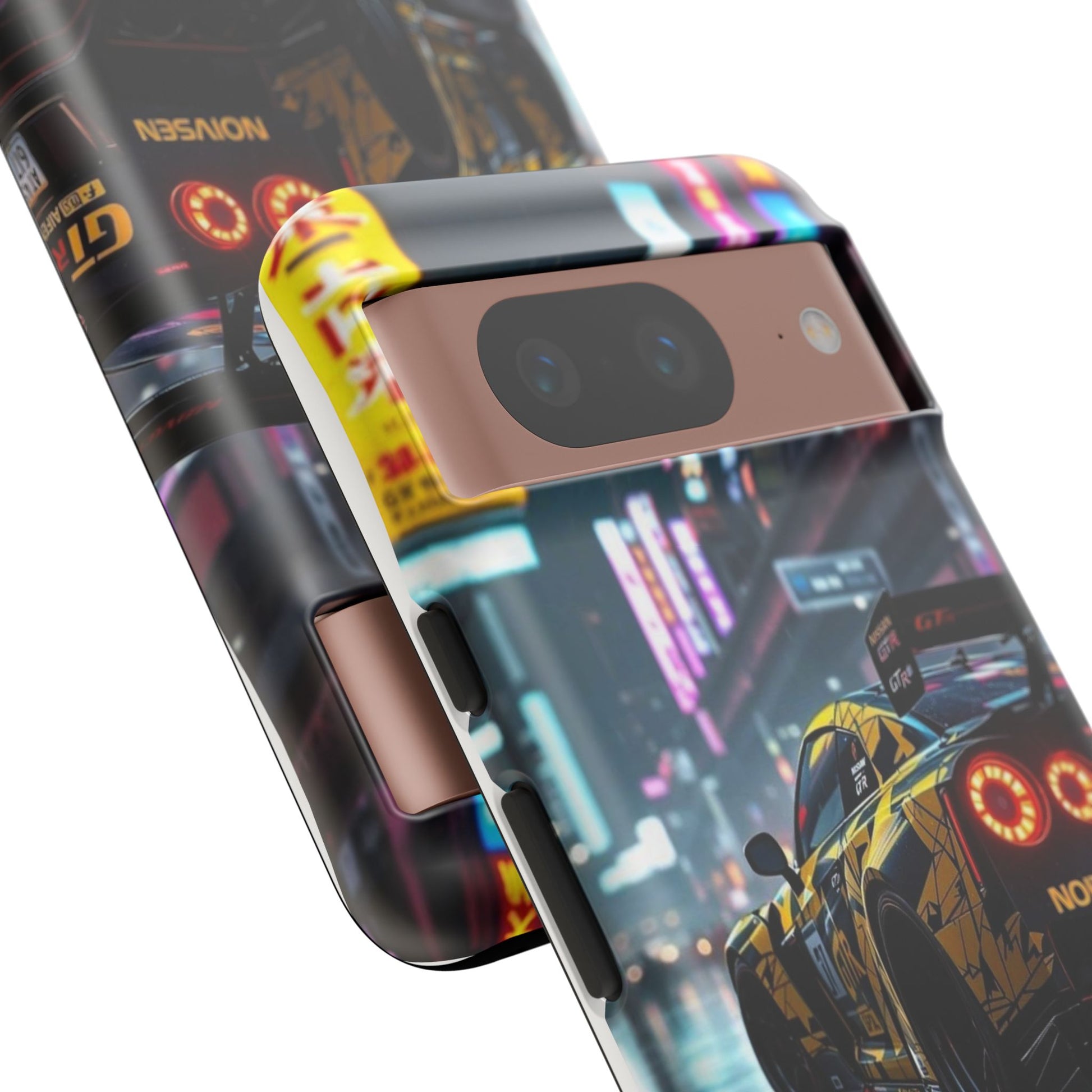 Nissan GTR in Japan Art Tough Cases for iPhones, Samsung, and Pixel