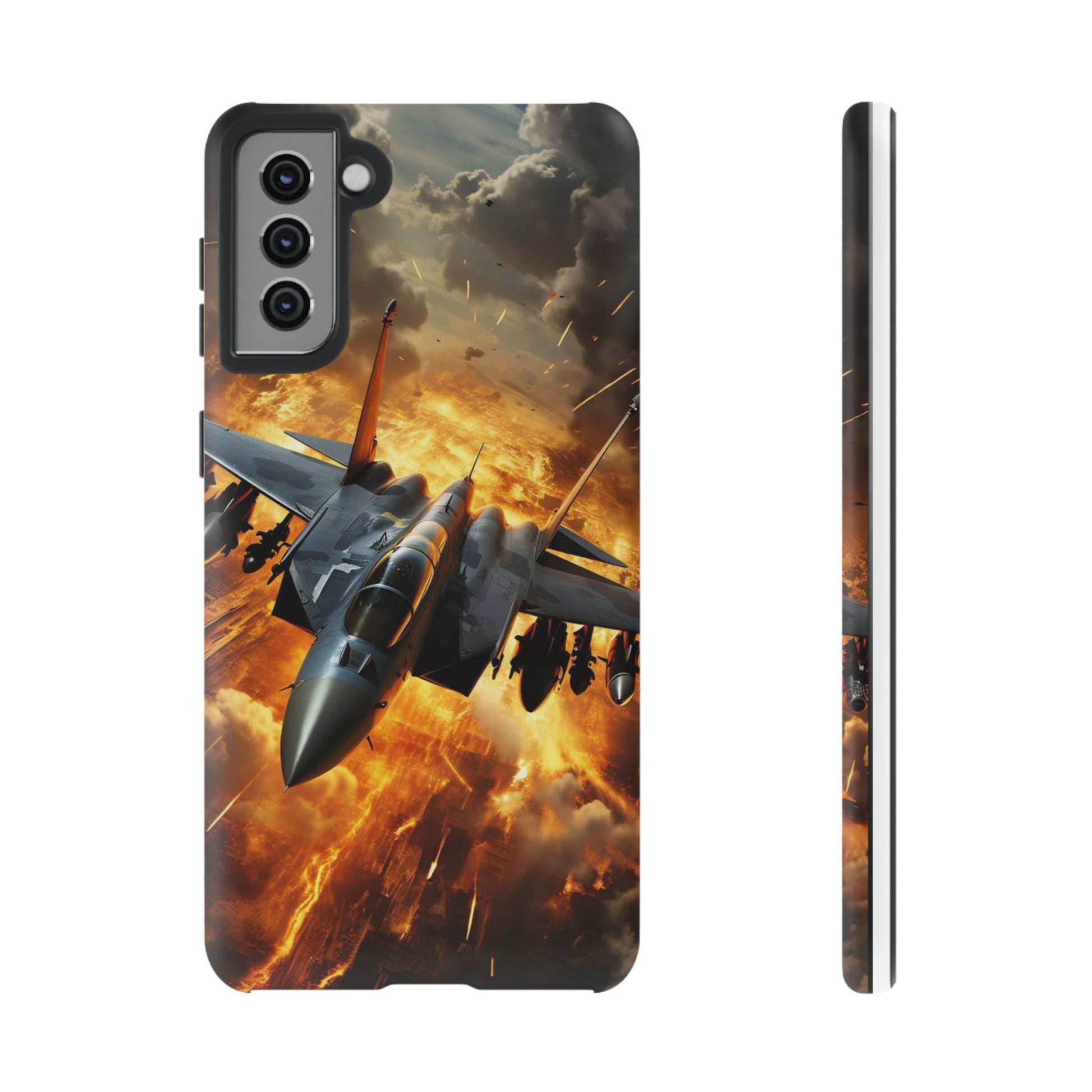 F-15 Fighter Jet Tough Cases for iPhones, Samsung, and Pixel
