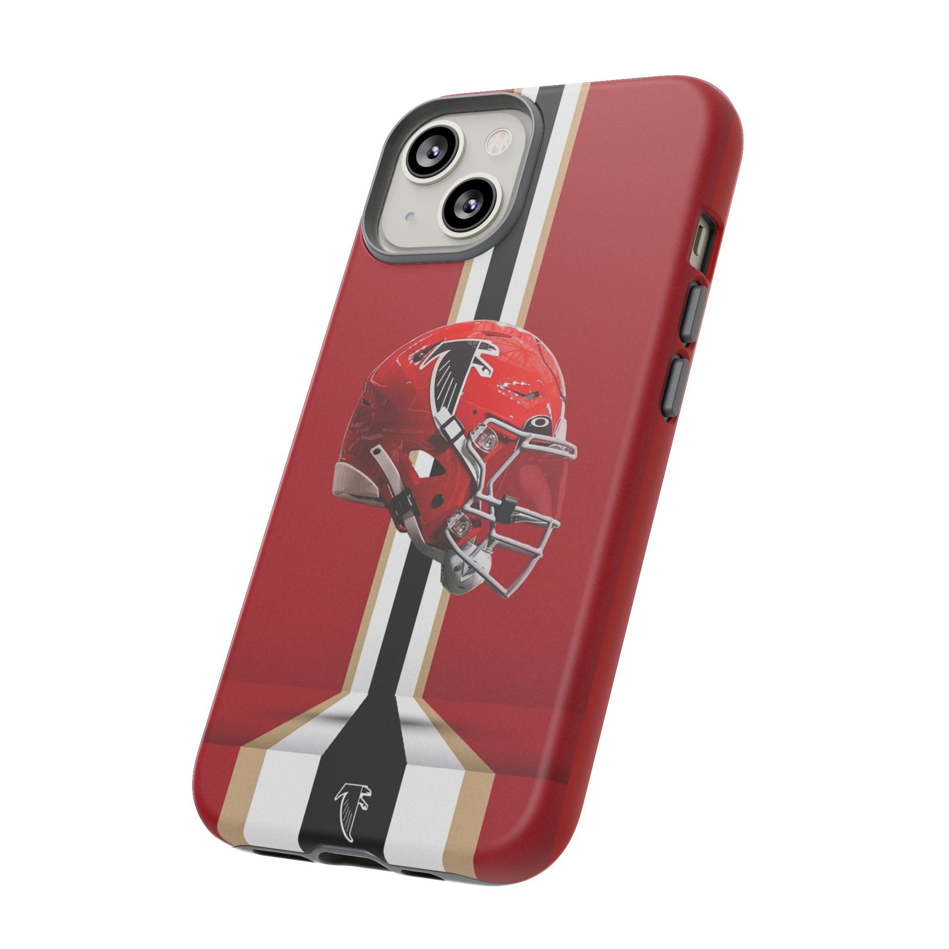 Atlanta Falcons Football Helmet Logo Tough Cases for iPhones, Samsung, and Pixel