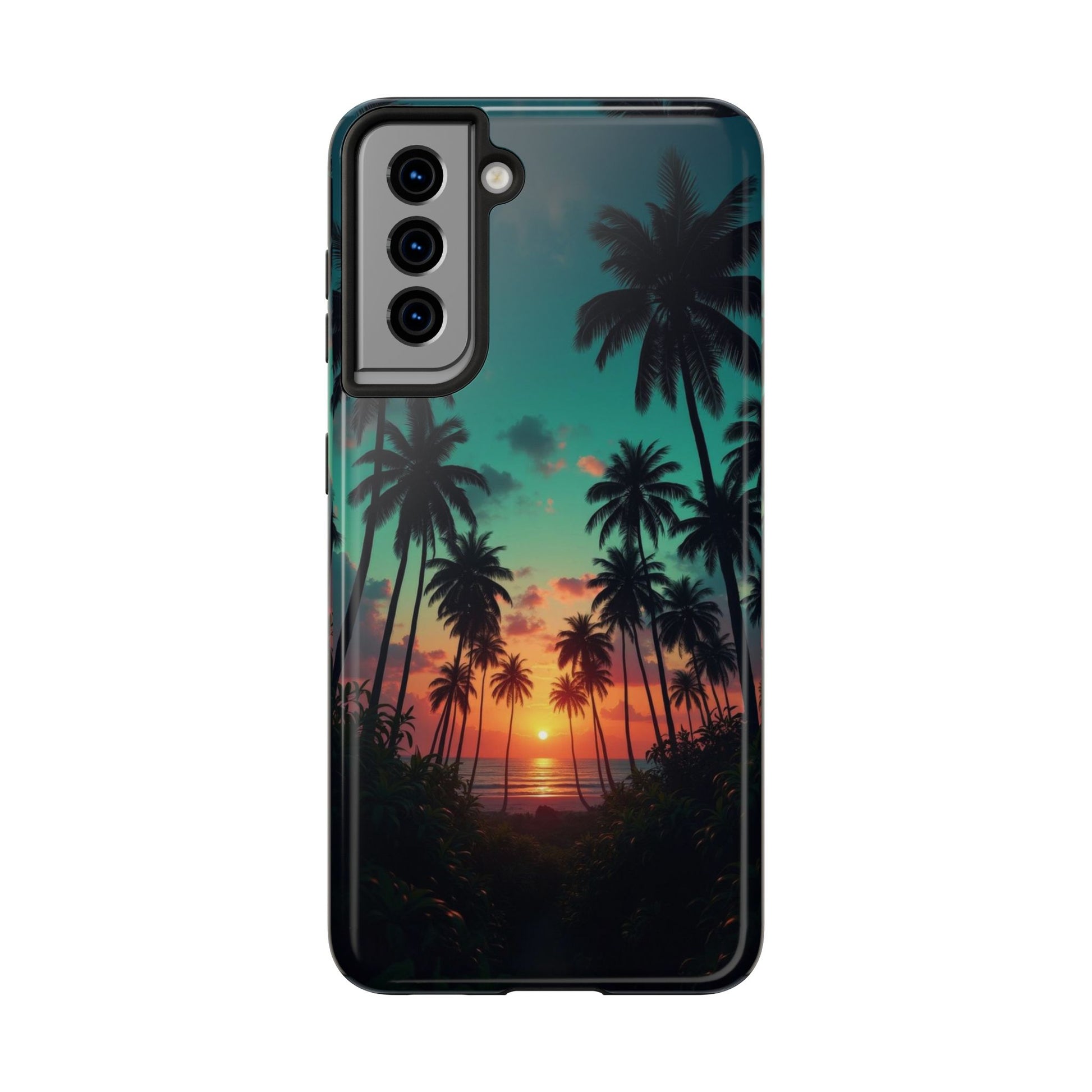 Beach Oasis Themed Tough Phone Cases for Iphones & Samsung Phones