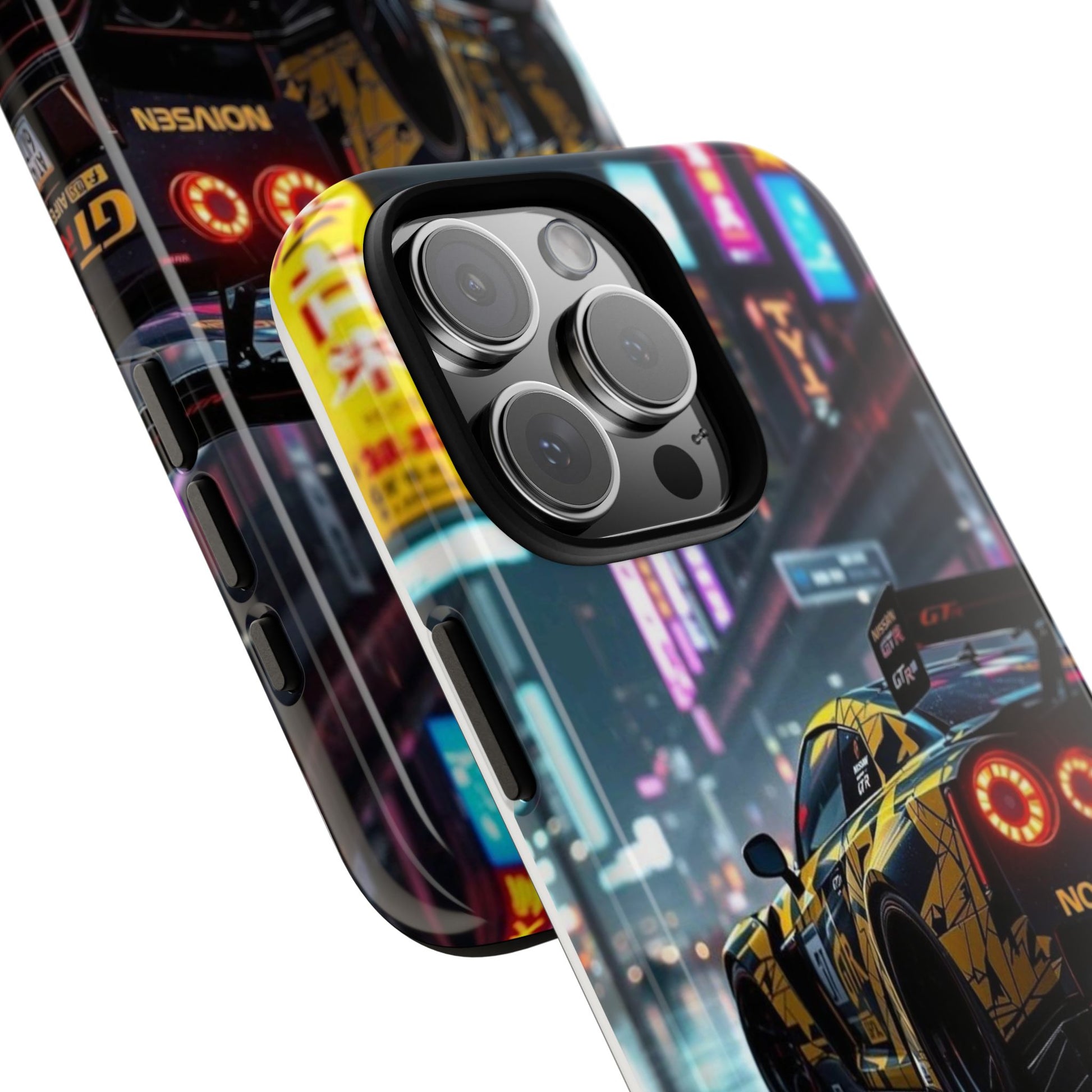 Nissan GTR in Japan Art Tough Cases for iPhones, Samsung, and Pixel
