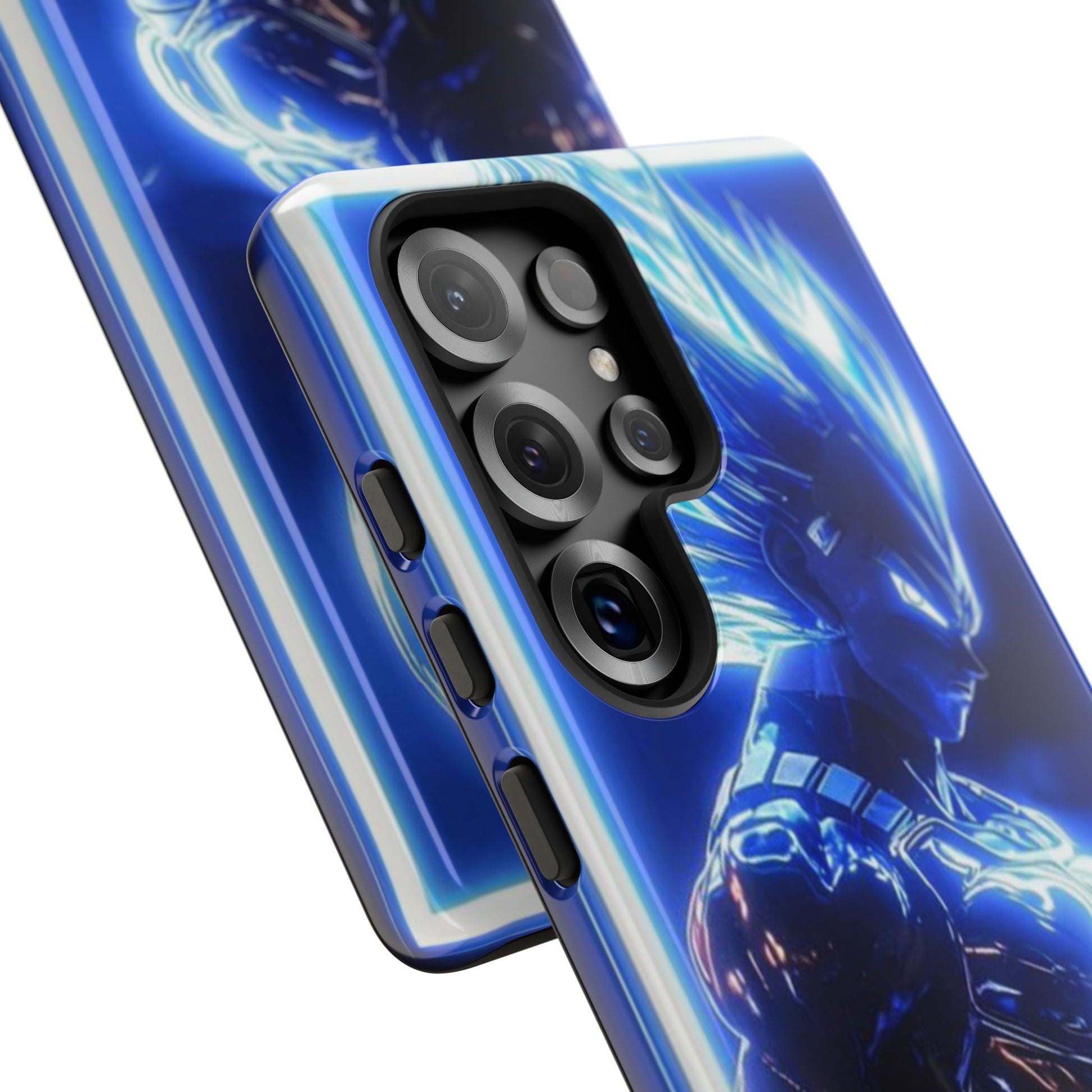 Anime Dragon Ball Z Super Saiyan Tough Cases for iPhones, Samsung, and Pixel