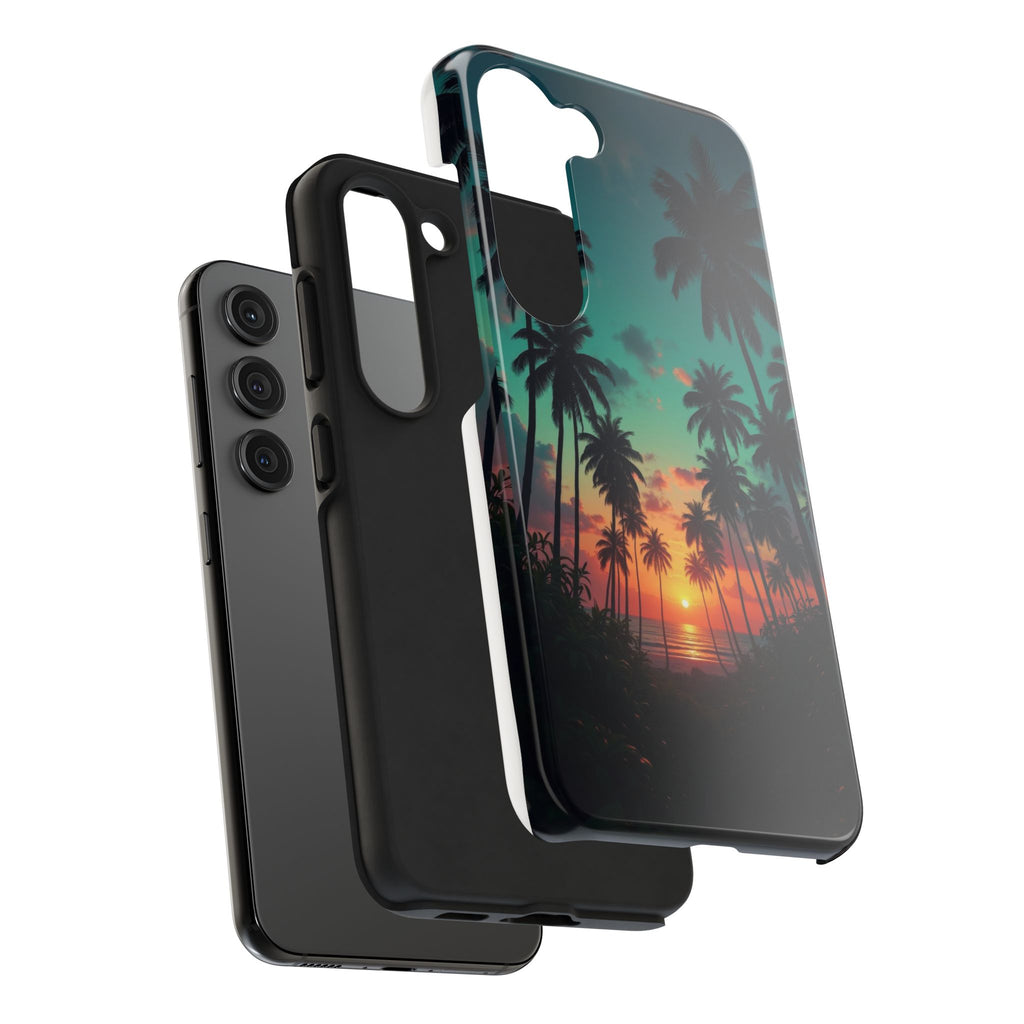 Beach Oasis Themed Tough Phone Cases for Iphones & Samsung Phones