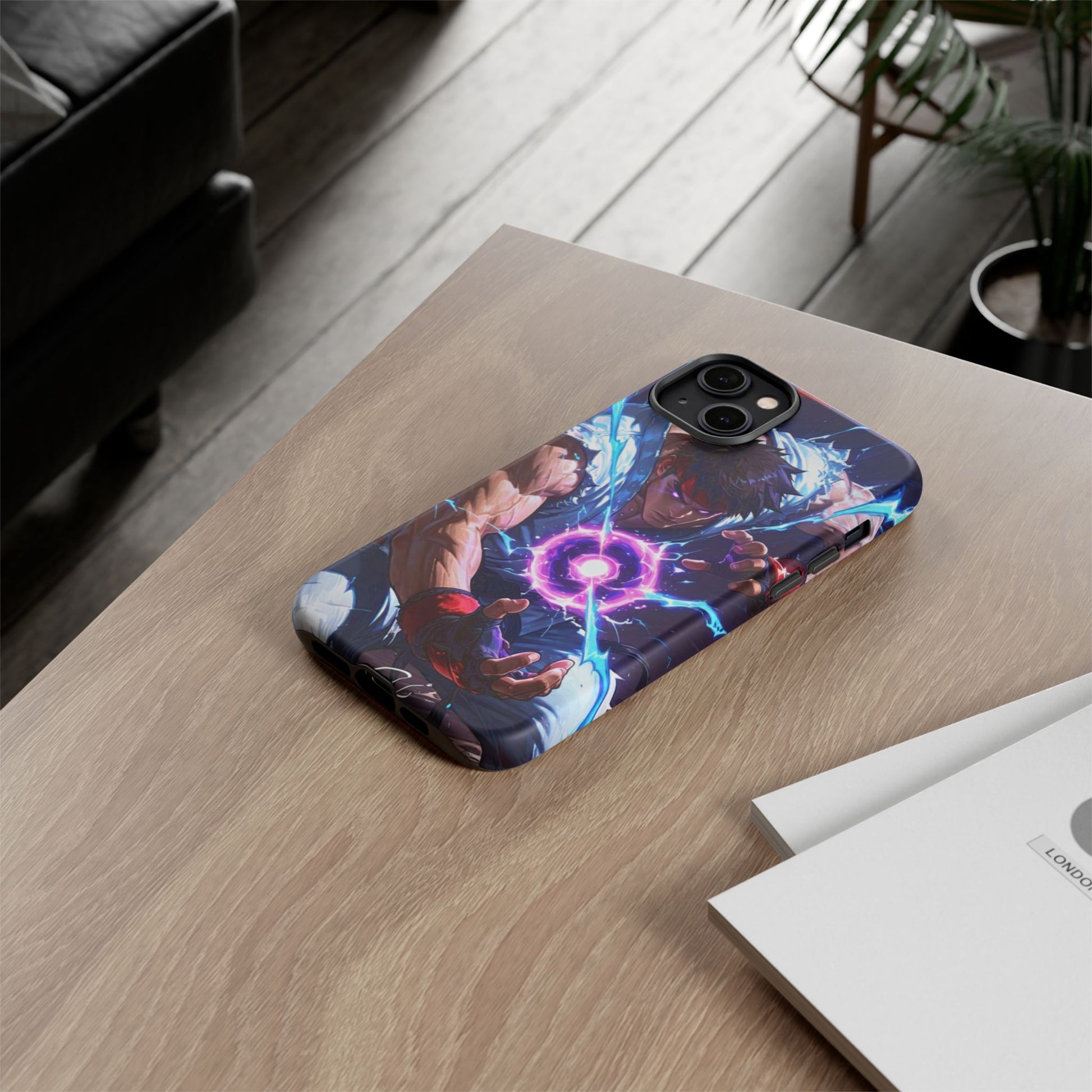 Street Fighter Ryu Gamer Art Tough Cases for iPhones, Samsung, and Pixel