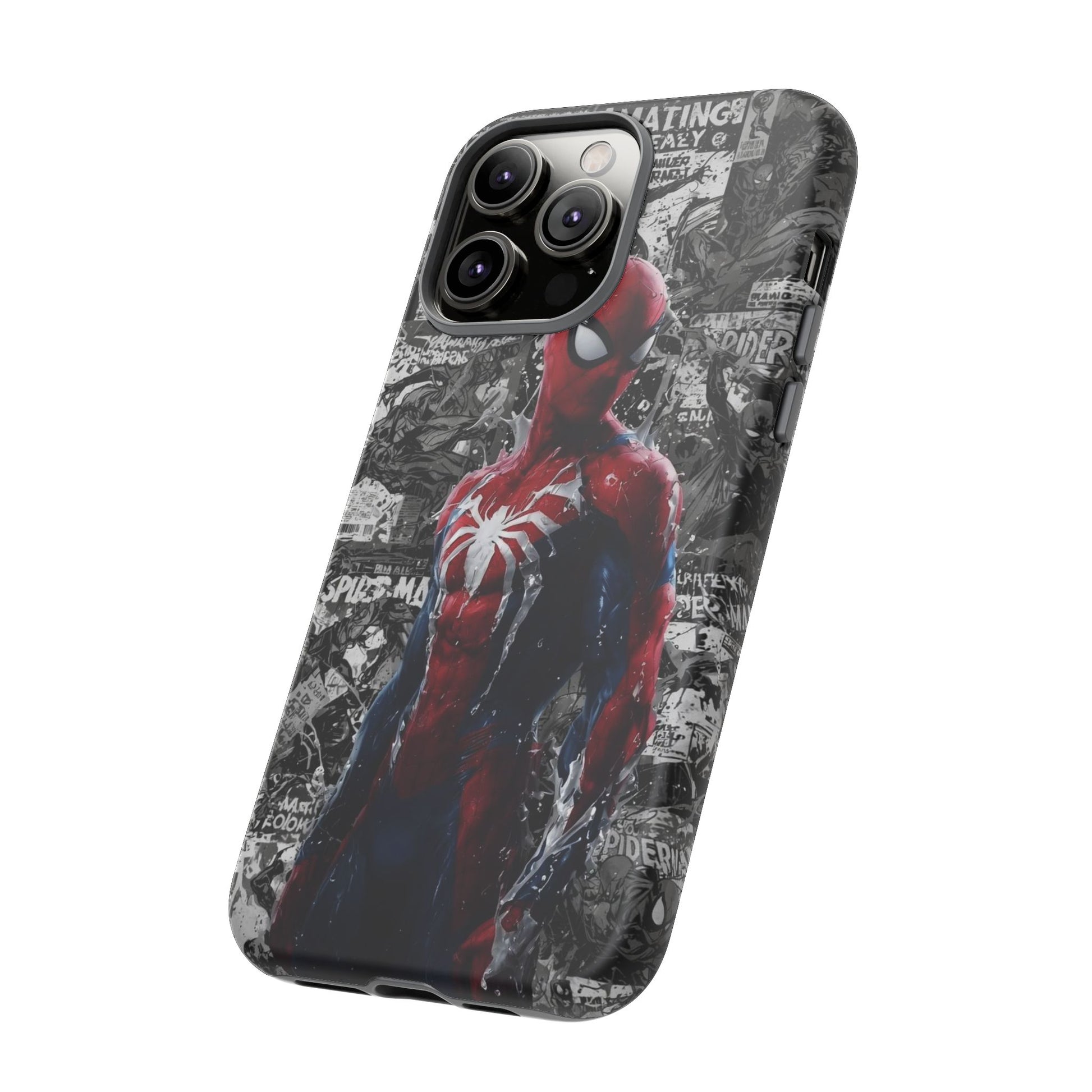Spiderman Phone Case, Tough Cases for iPhones, Samsung, and Pixel
