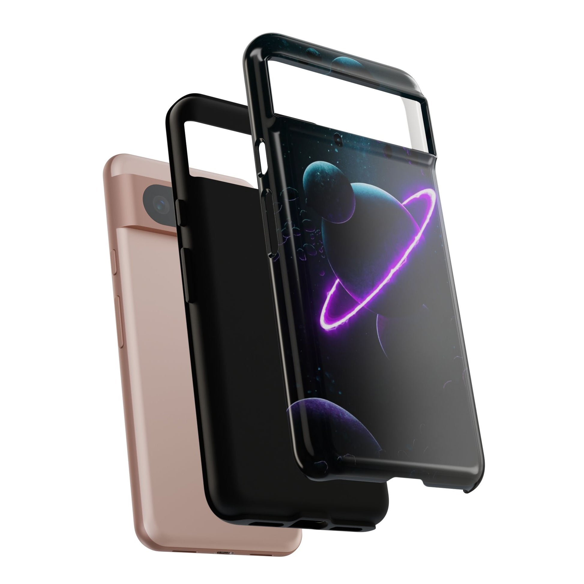 Space Themed Tough Cases for iPhones, Samsung, and Pixel