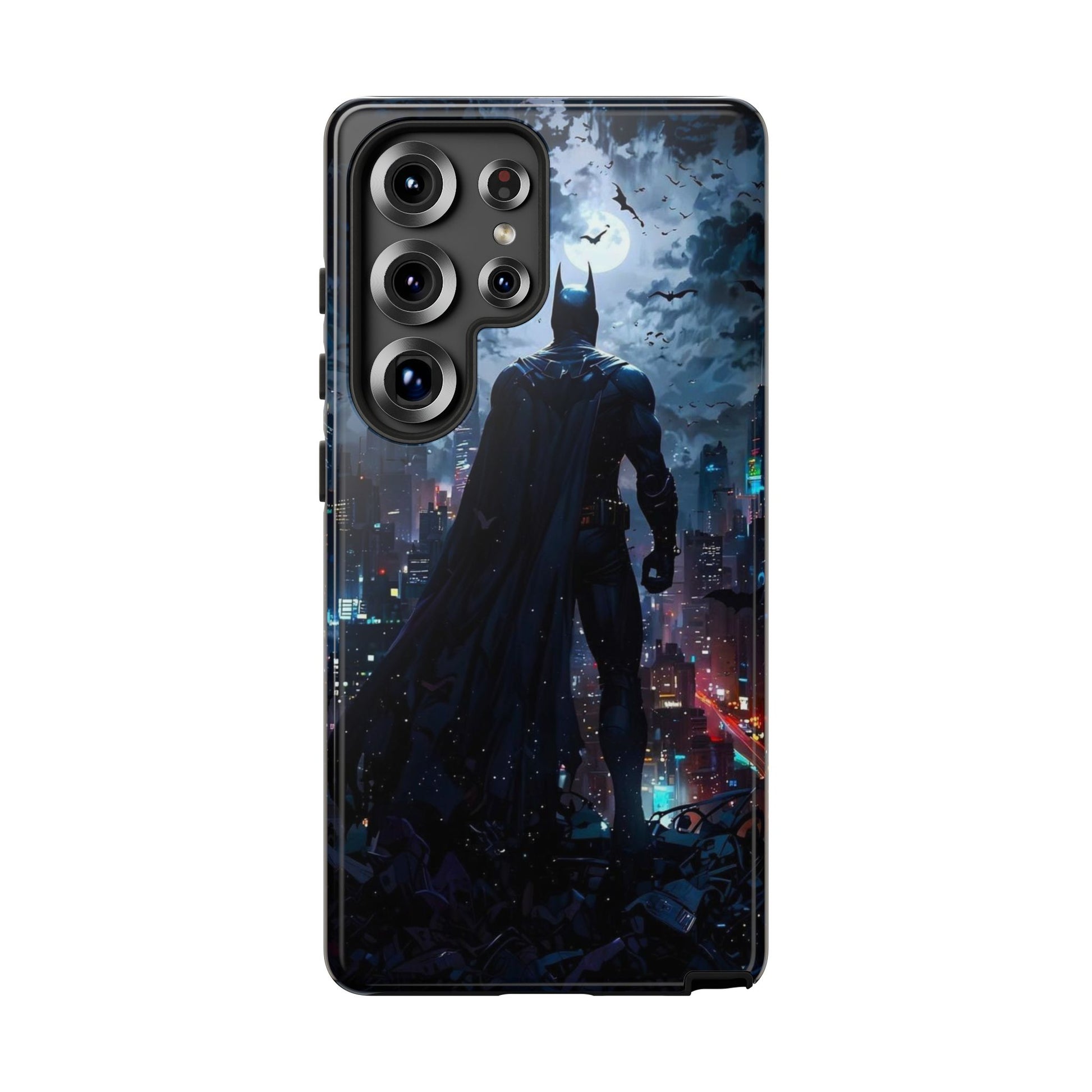 Gotham City Batman Tough Cases for iPhones, Samsung, and Pixel