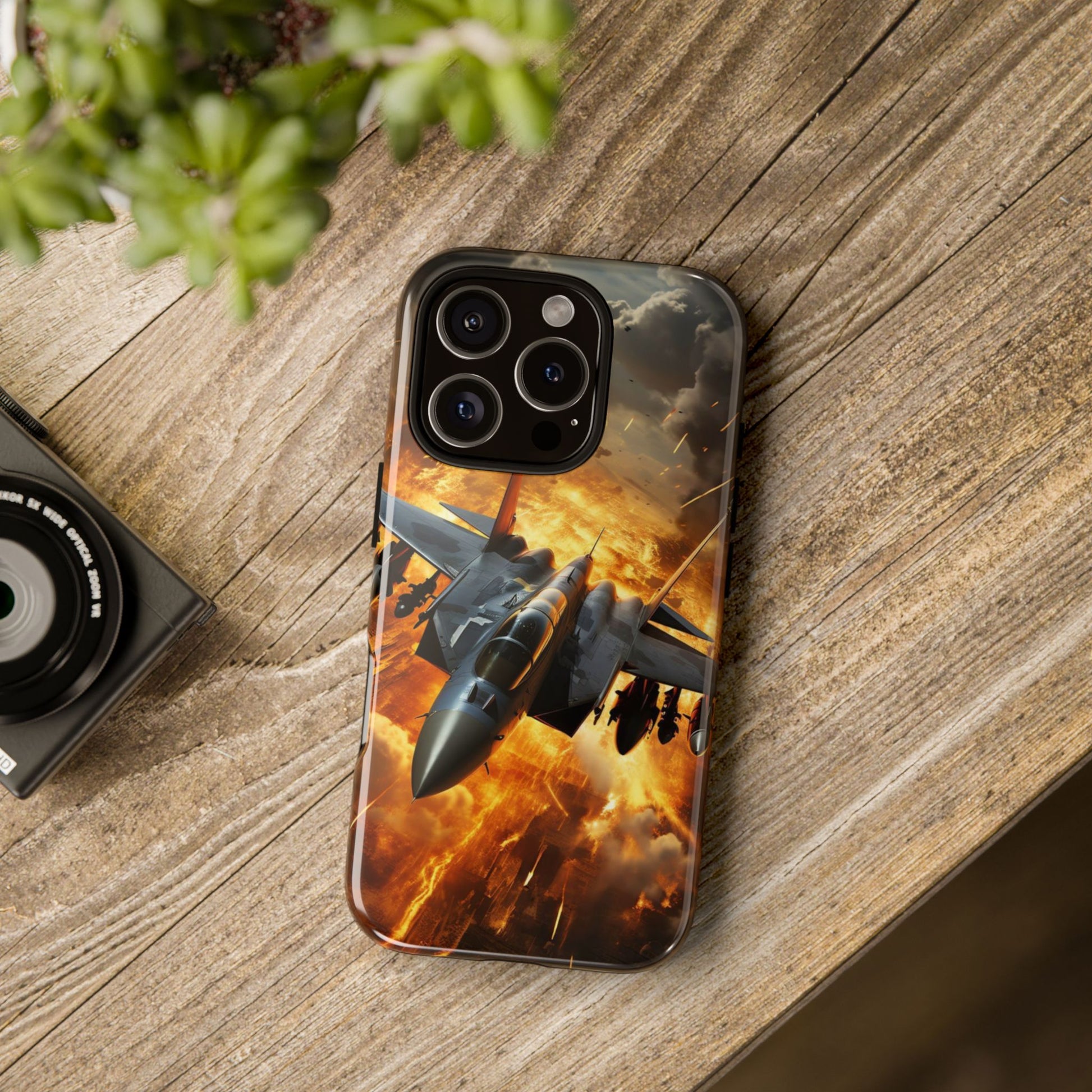 F-15 Fighter Jet Tough Cases for iPhones, Samsung, and Pixel