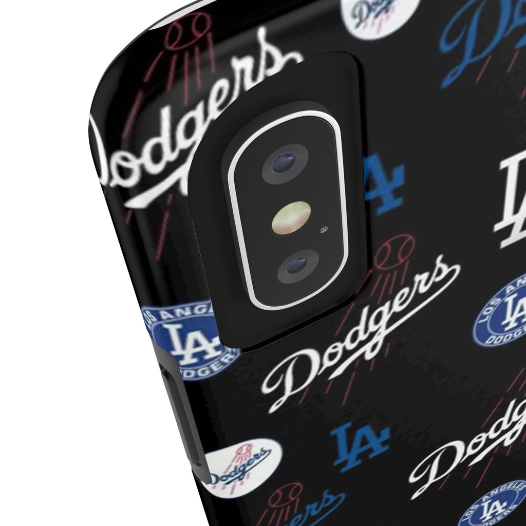 Dodgers Baseball Pattern Phone Cases for Iphones & Samsung Phones Durable