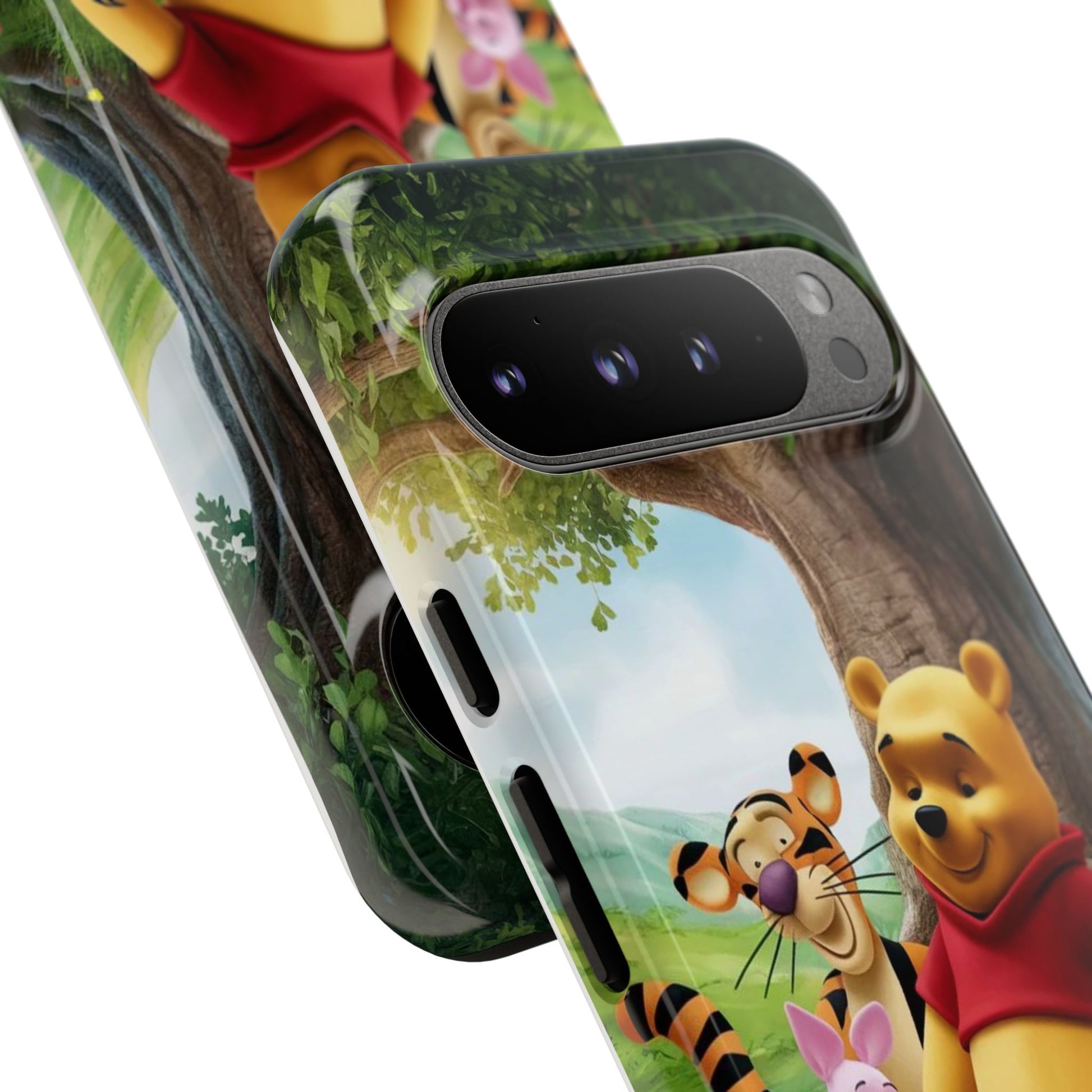 Cute Pooh Bear Phone Case, Tough Cases, Disney Phone for iPhones, Samsung, and Pixel