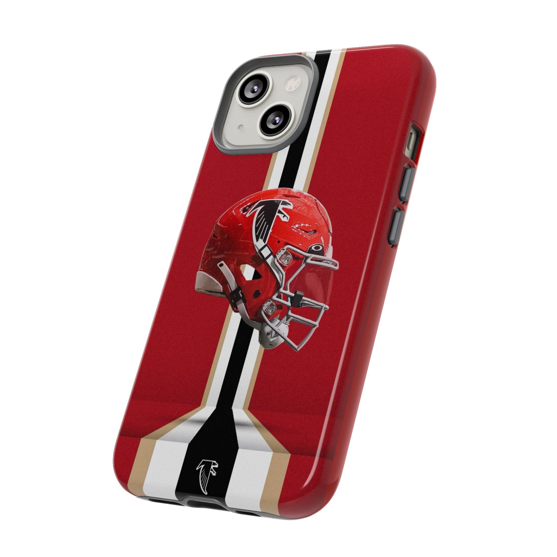 Atlanta Falcons Football Helmet Logo Tough Cases for iPhones, Samsung, and Pixel