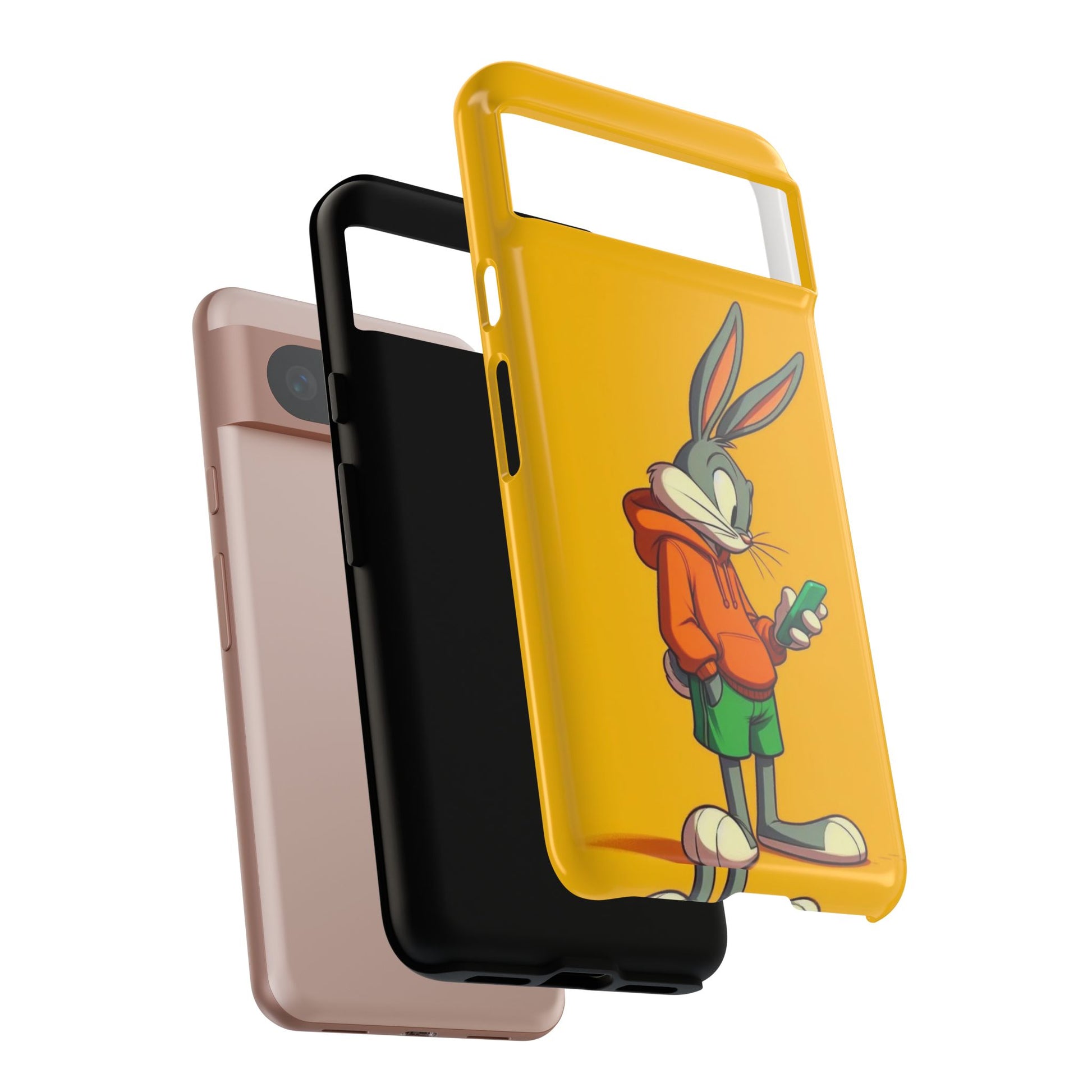 Bugs Bunny Tough Cases for iPhones, Samsung, and Pixel