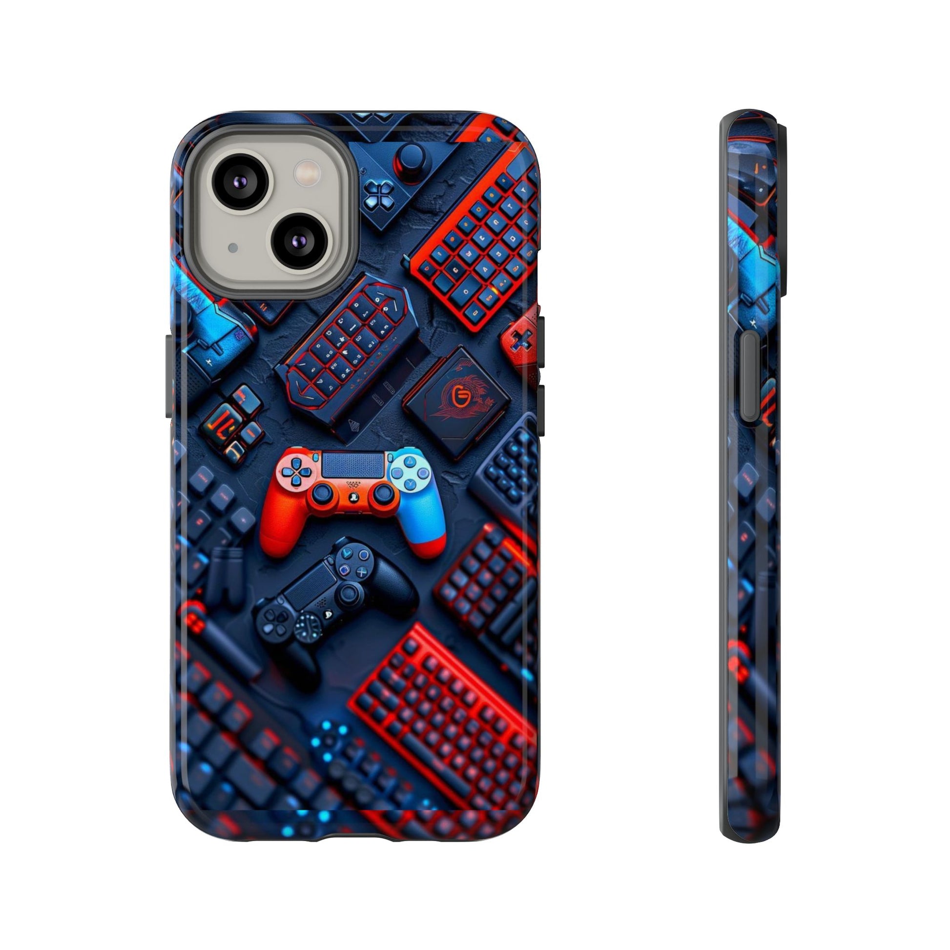 Gamer Themed Controllers Tough Cases for iPhones, Samsung, and Pixel