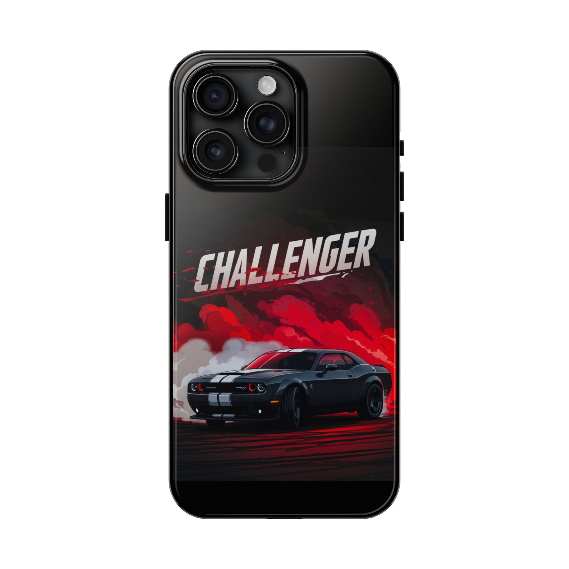 Dodge Challenger Muscle Car Hellcat Tough Phone Cases for Iphones & Samsung Phones Durable