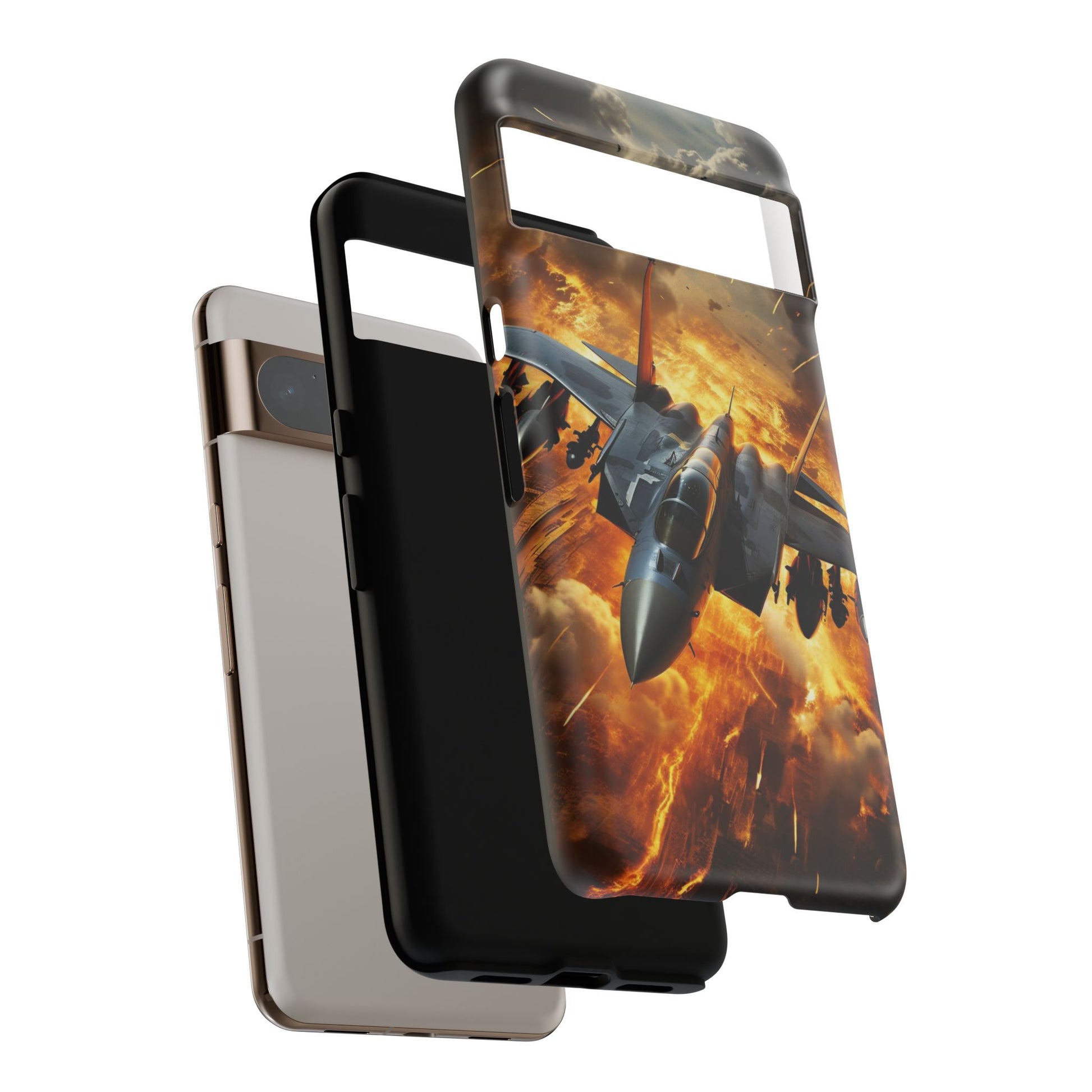 F-15 Fighter Jet Tough Cases for iPhones, Samsung, and Pixel