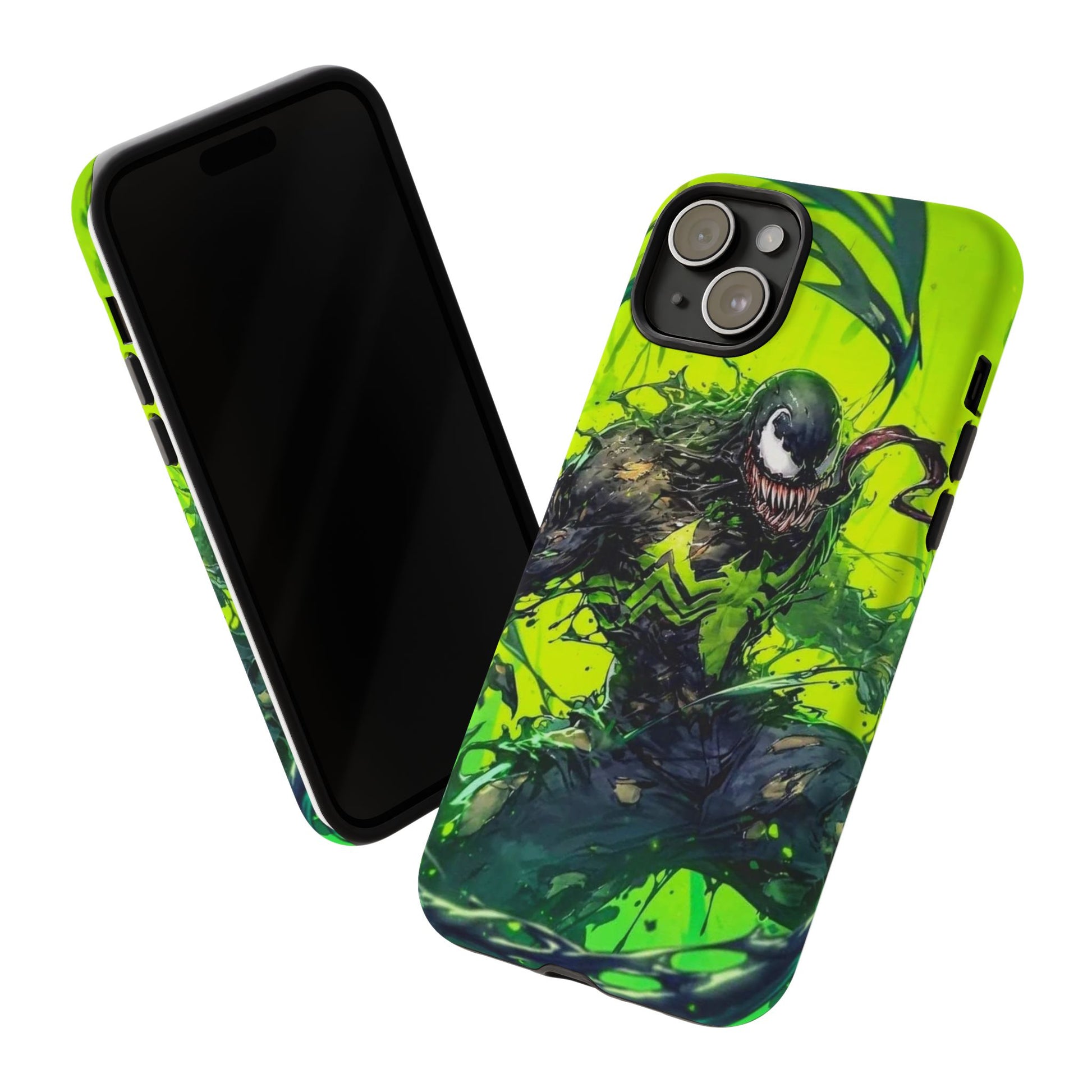 Evil Venom Phone Case, Tough Cases, Marvel Comics Phone for iPhones, Samsung, and Pixel