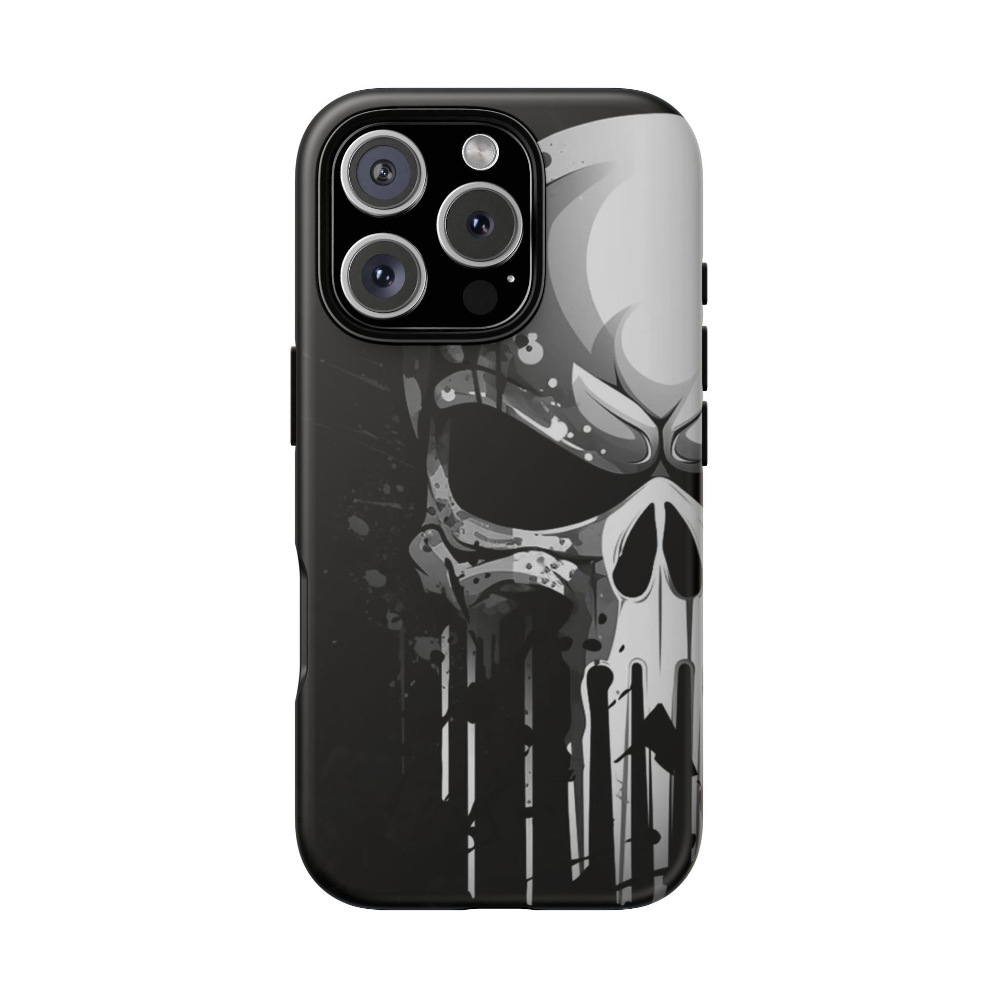 Punisher Skull Tough Cases for iPhones, Samsung, and Pixel