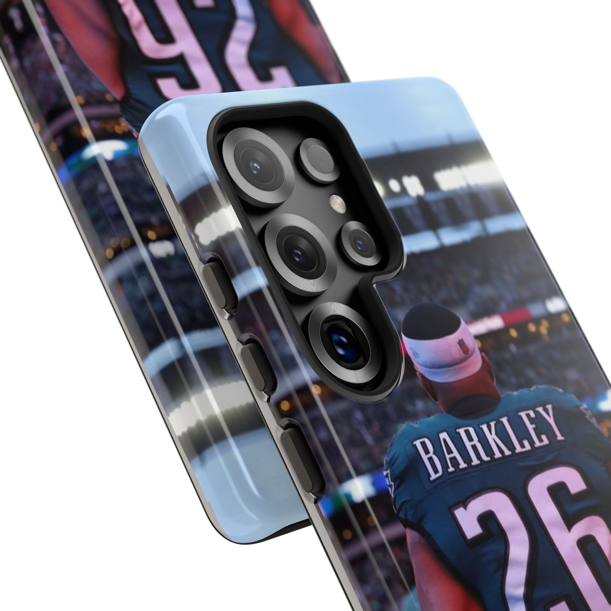 Eagles Football Saquon Barkley Tough Cases for iPhones, Samsung, and Pixel