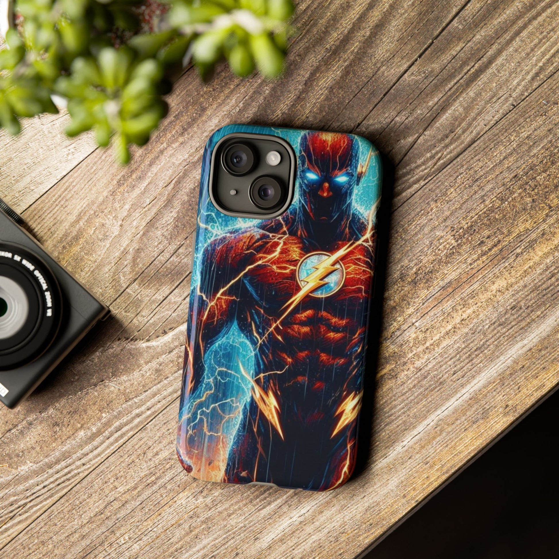 DC Comics The Flash Phone Case, Tough Cases for iPhones, Samsung, and Pixel