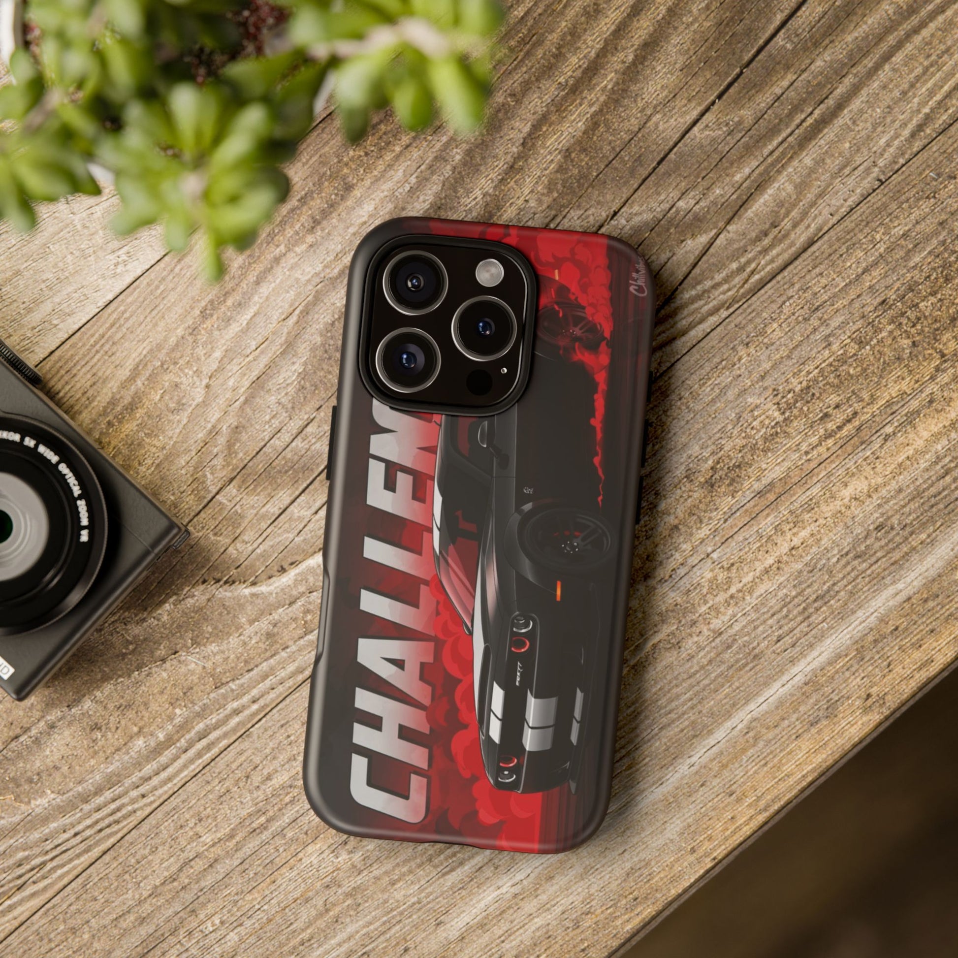 Hellcat Challenger Durable Tough Cases for iPhones, Samsung, and Pixel