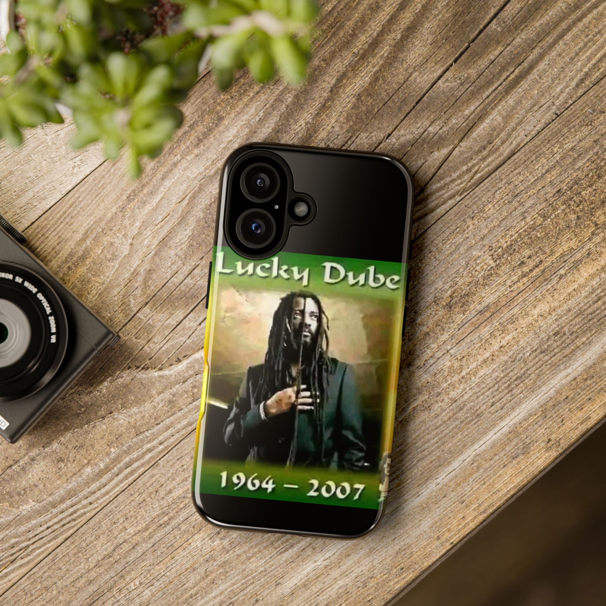 Lucky Dube Tough Cases for iPhones, Samsung, and Pixel