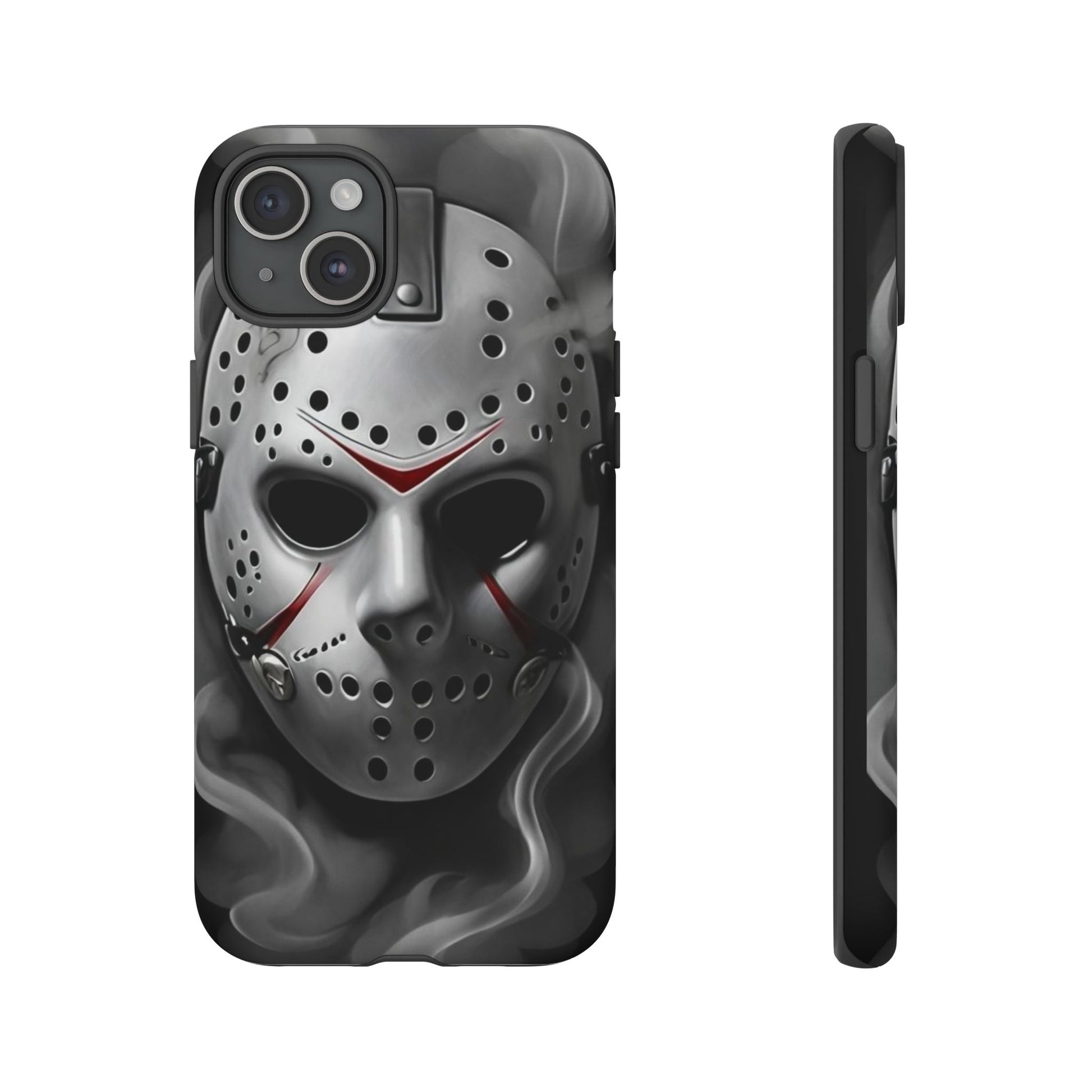 Friday the 13th Jason's Mask Tough Cases for iPhones, Samsung, and Pixel