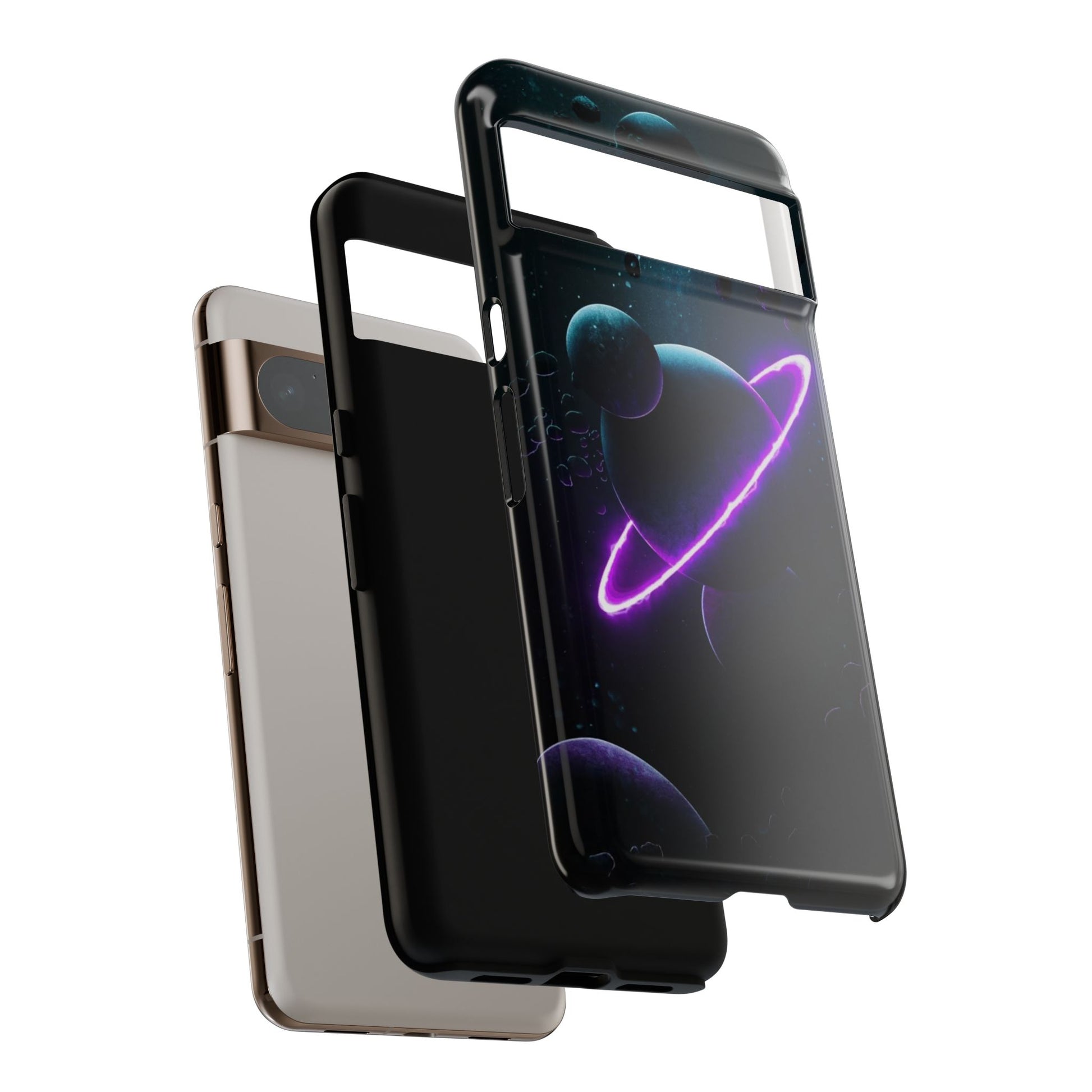 Space Themed Tough Cases for iPhones, Samsung, and Pixel