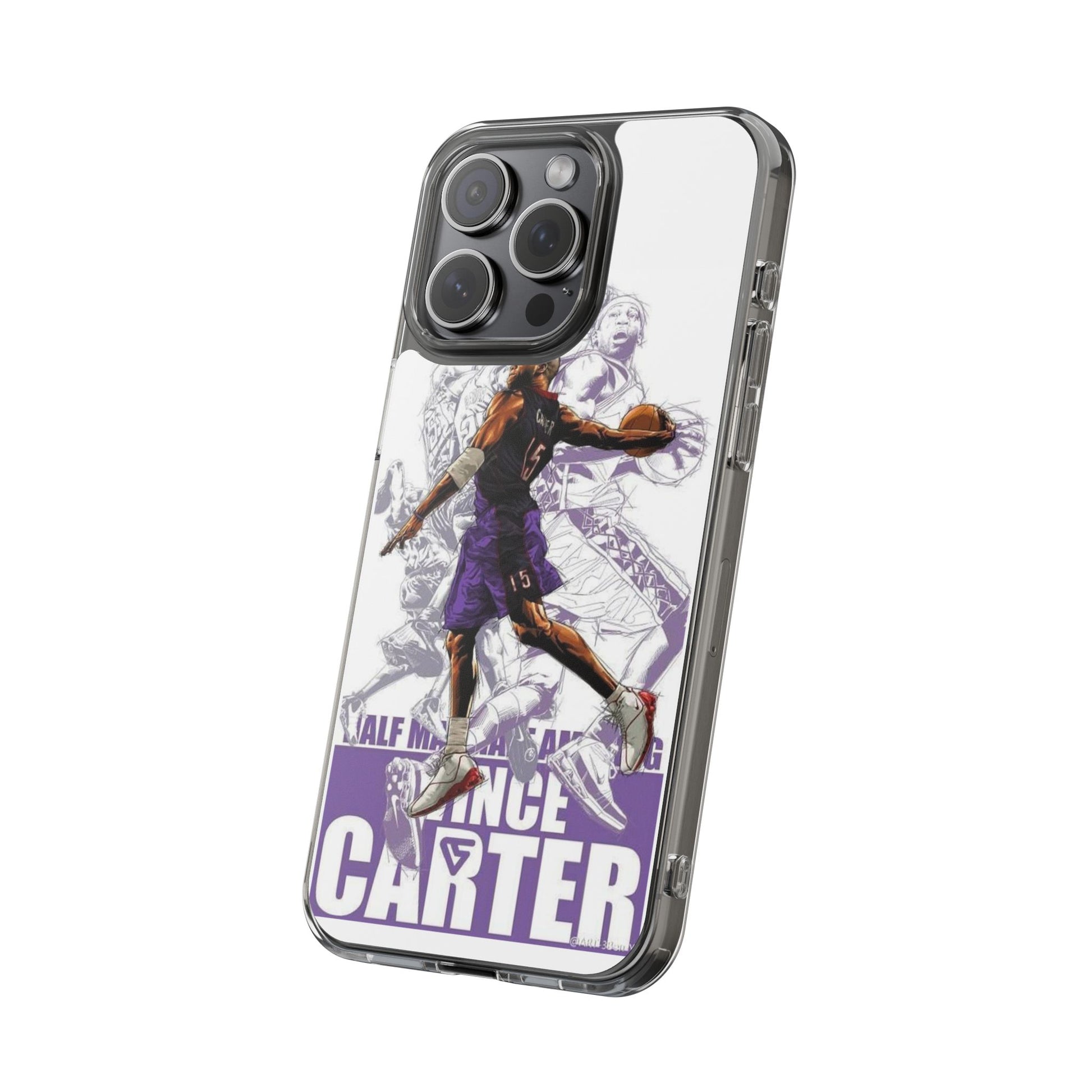 Slam Dunk Champ Vince Carter Protective Iphone and Samsung case