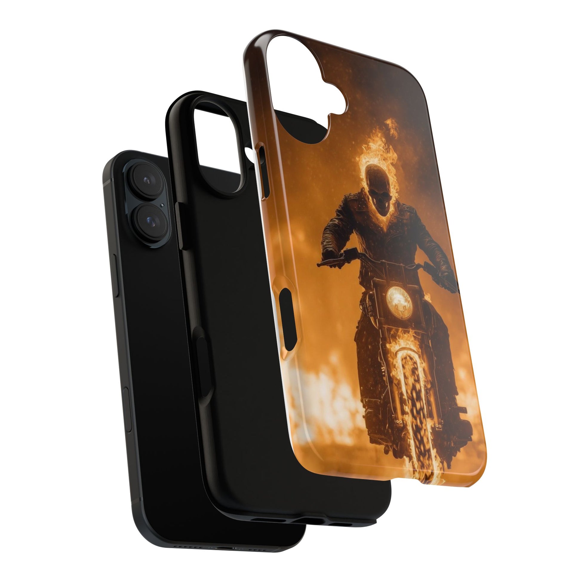 Marvel's Ghostrider Tough Cases for iPhones, Samsung, and Pixel