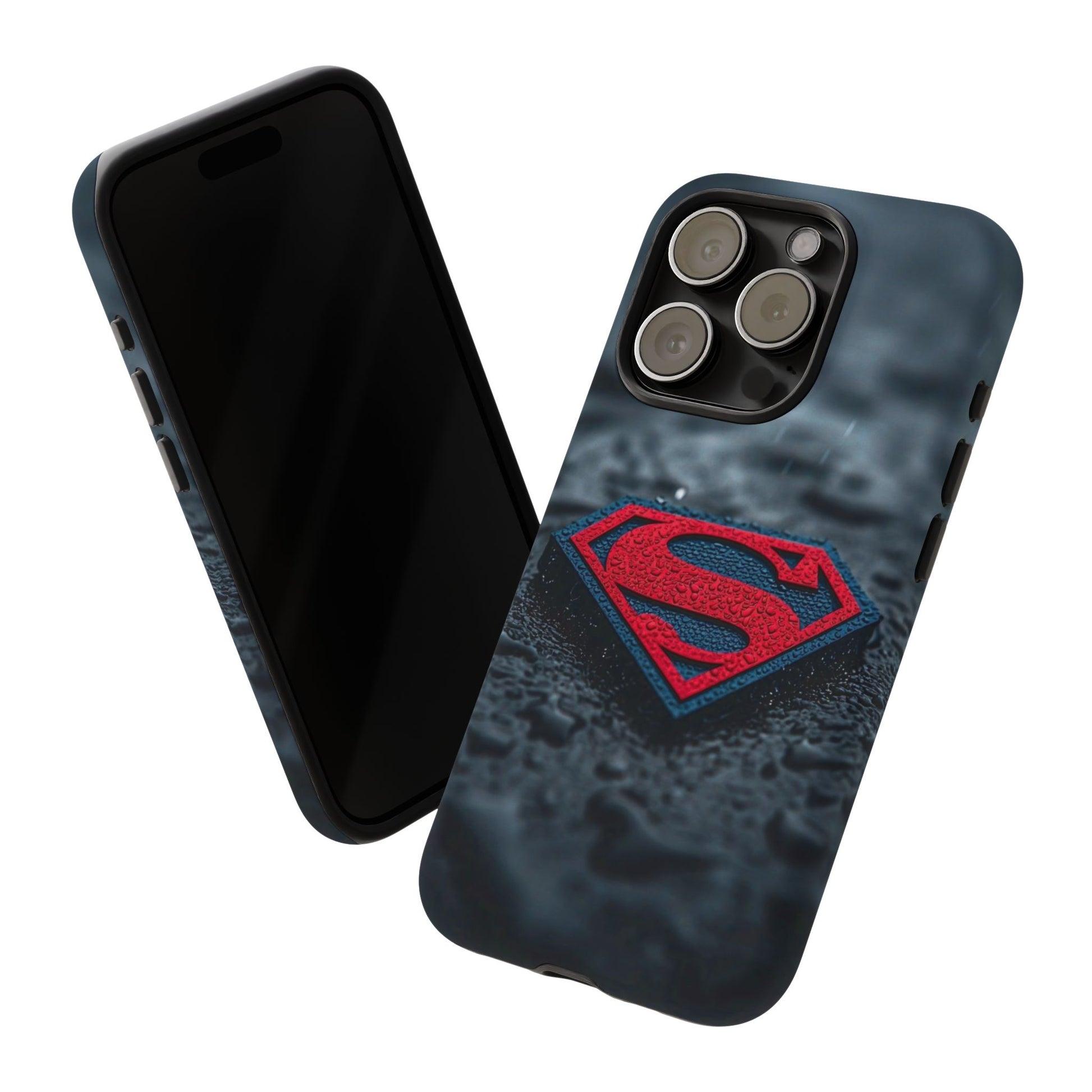 Superman Logo Tough Cases for iPhones, Samsung, and Pixel
