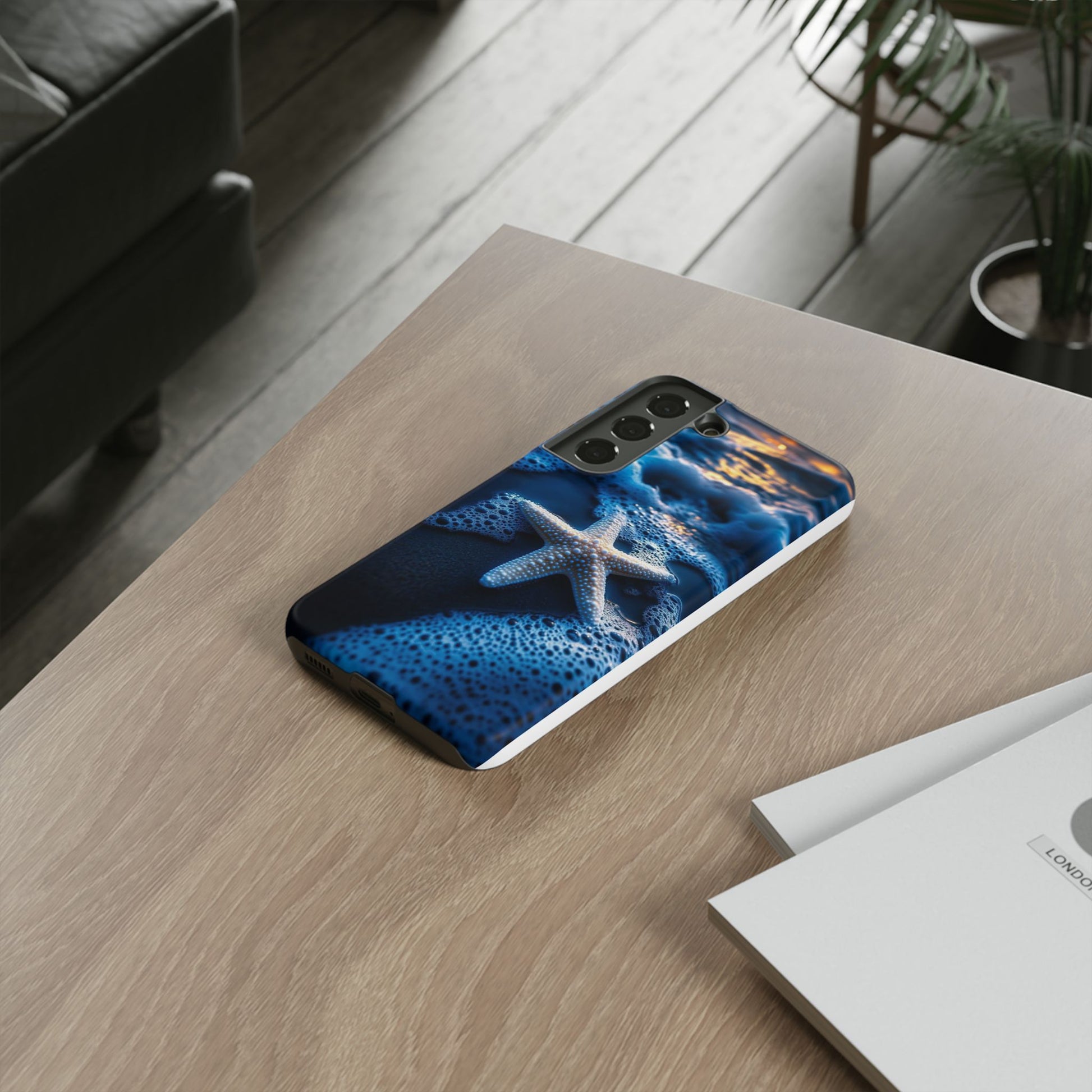 Starfish Beach Tough Cases for iPhones, Samsung, and Pixel