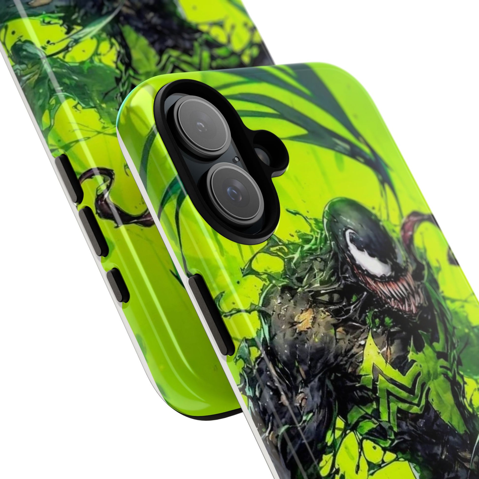 Evil Venom Phone Case, Tough Cases, Marvel Comics Phone for iPhones, Samsung, and Pixel