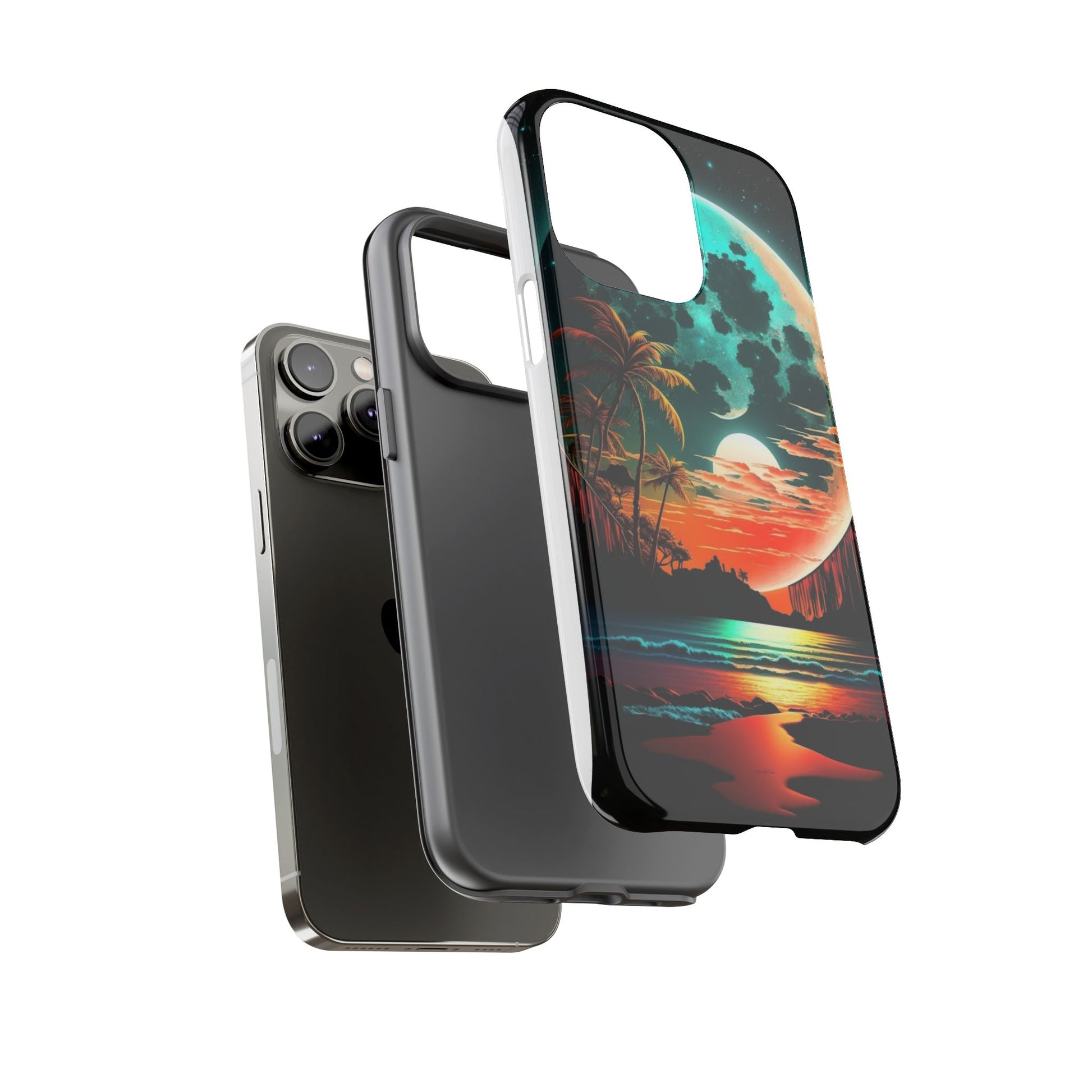 Fantasy Beach Sunset Landscape Phone Case for iPhone, Samsung Galaxy, & Pixel Phones
