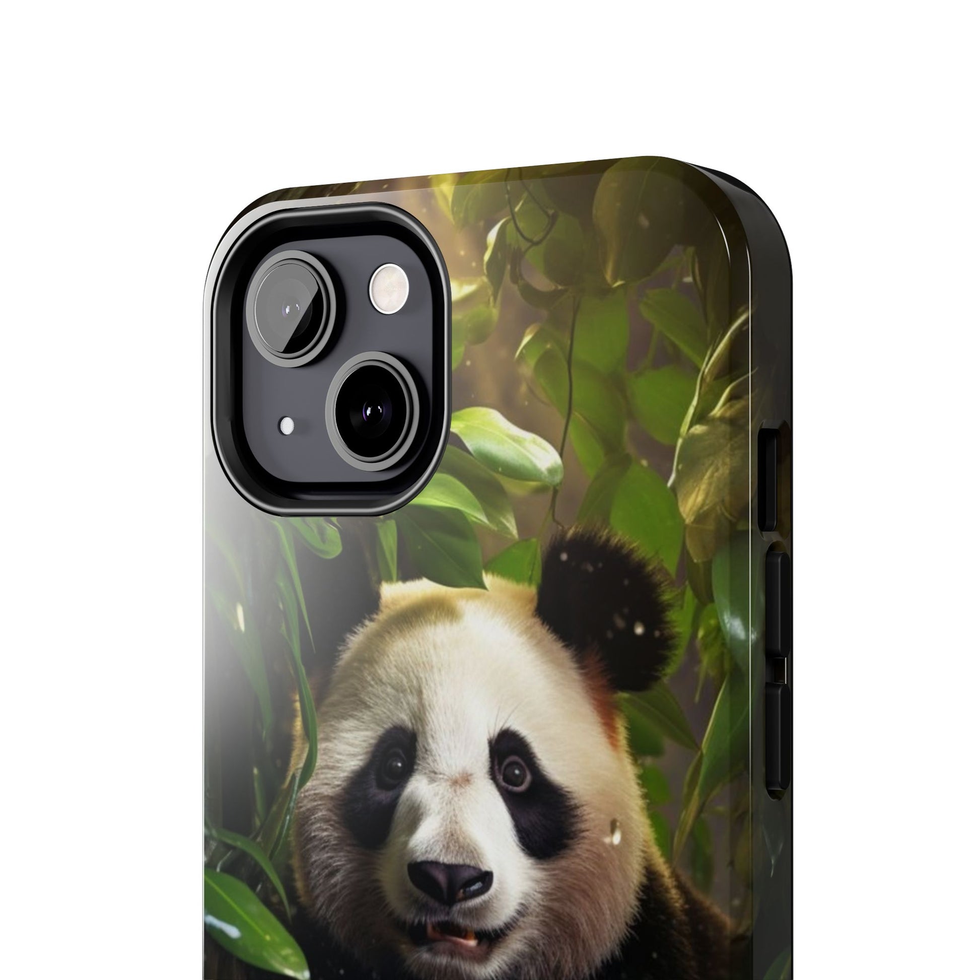 Smiling Panda Theme Phone Cases for iPhones & Samsung Phones