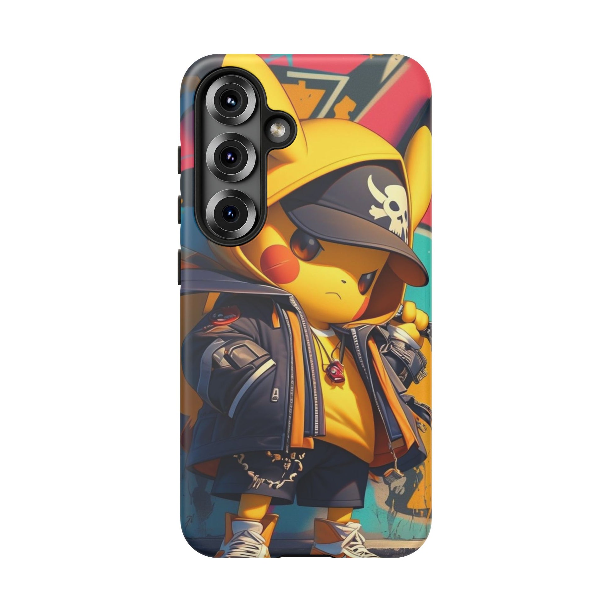 Cute Poke Bear Phone Case, Tough Cases for iPhones, Samsung, and Pixel